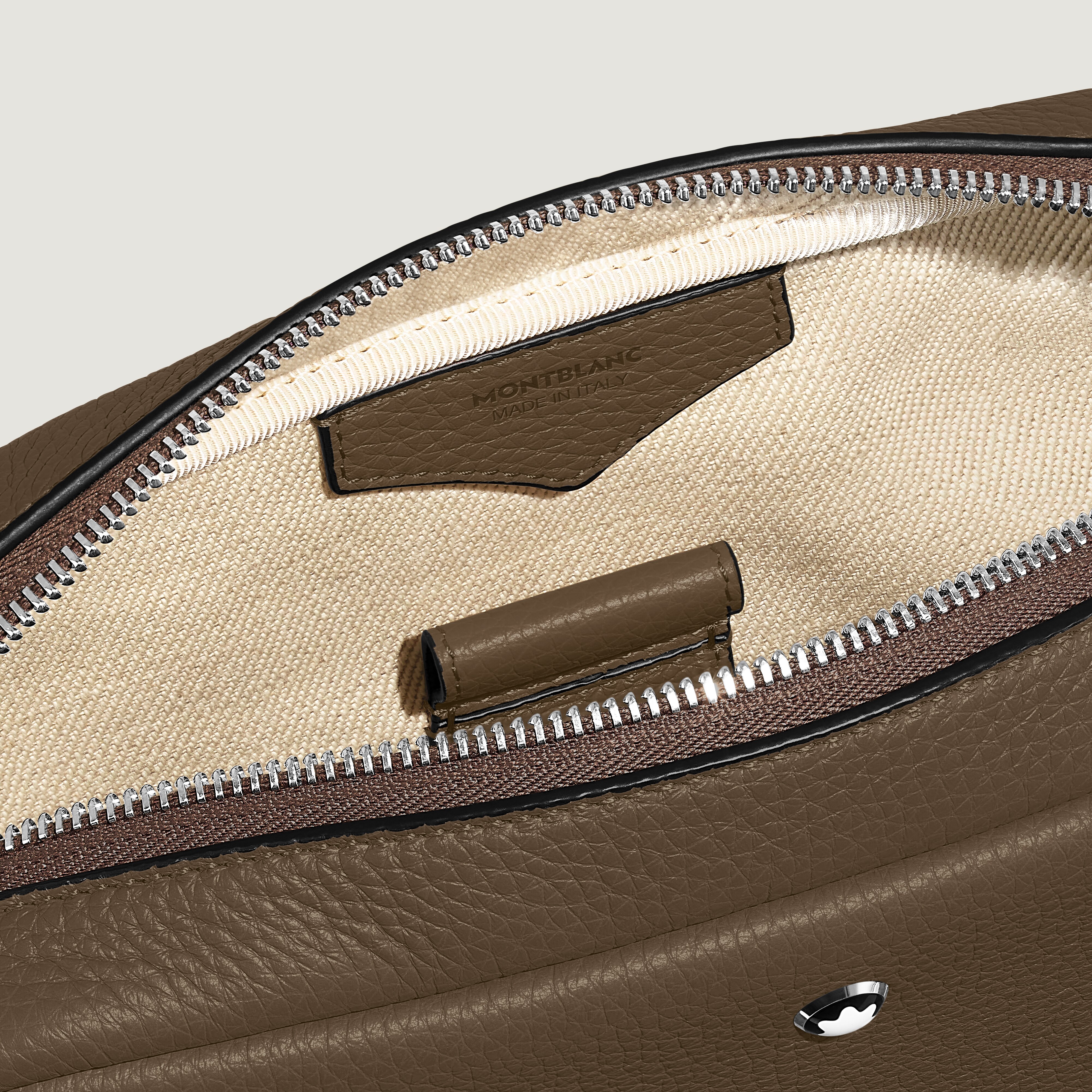  Montblanc - Umhängetasche Montblanc Companion - Haselnussbraun - Leder - Mb220209 - Messenger Bags 