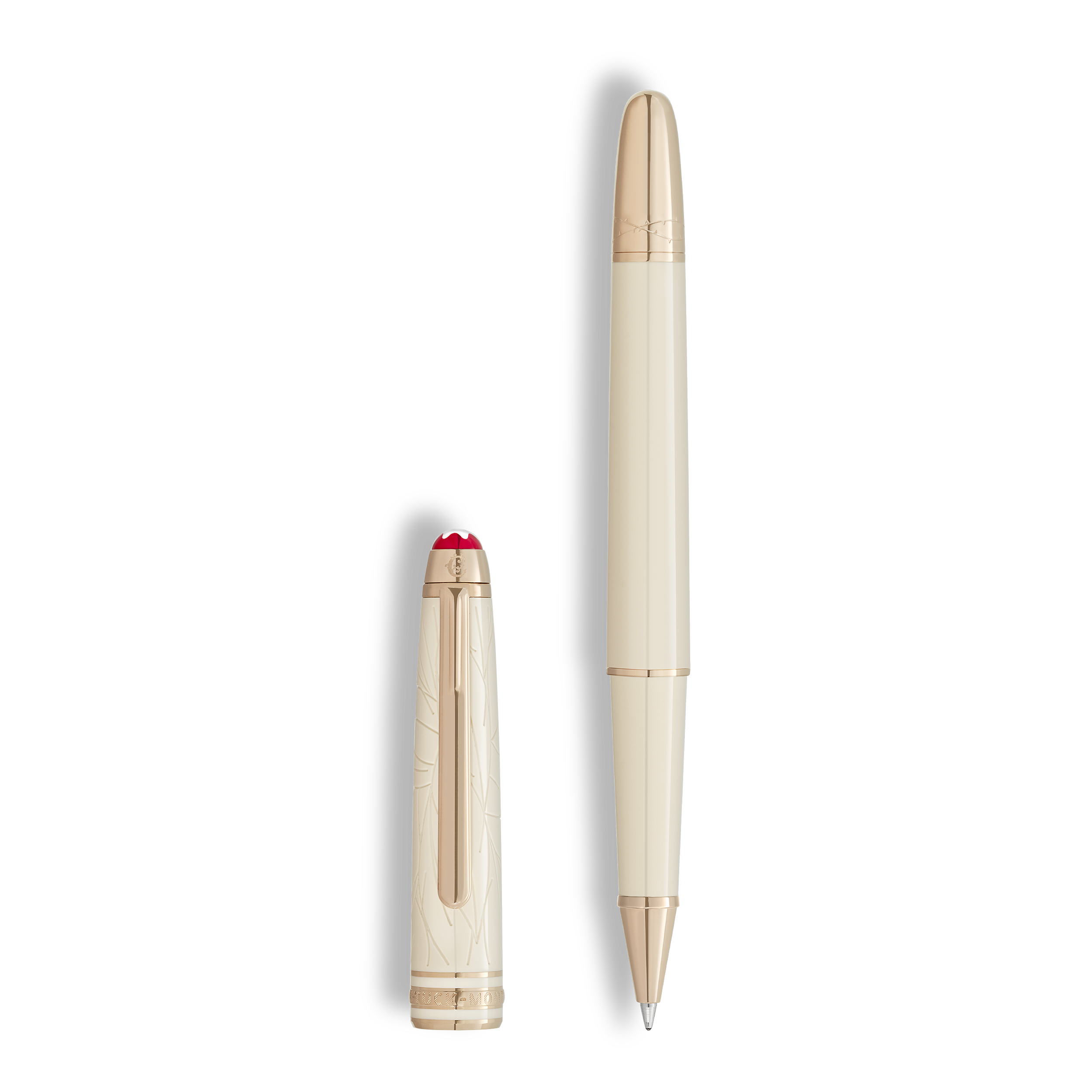 Montblanc - Meisterstück Romeo & Juliet Classique Rollerball - Precious Resin - Mb132919 - Rollerballs   Ivory