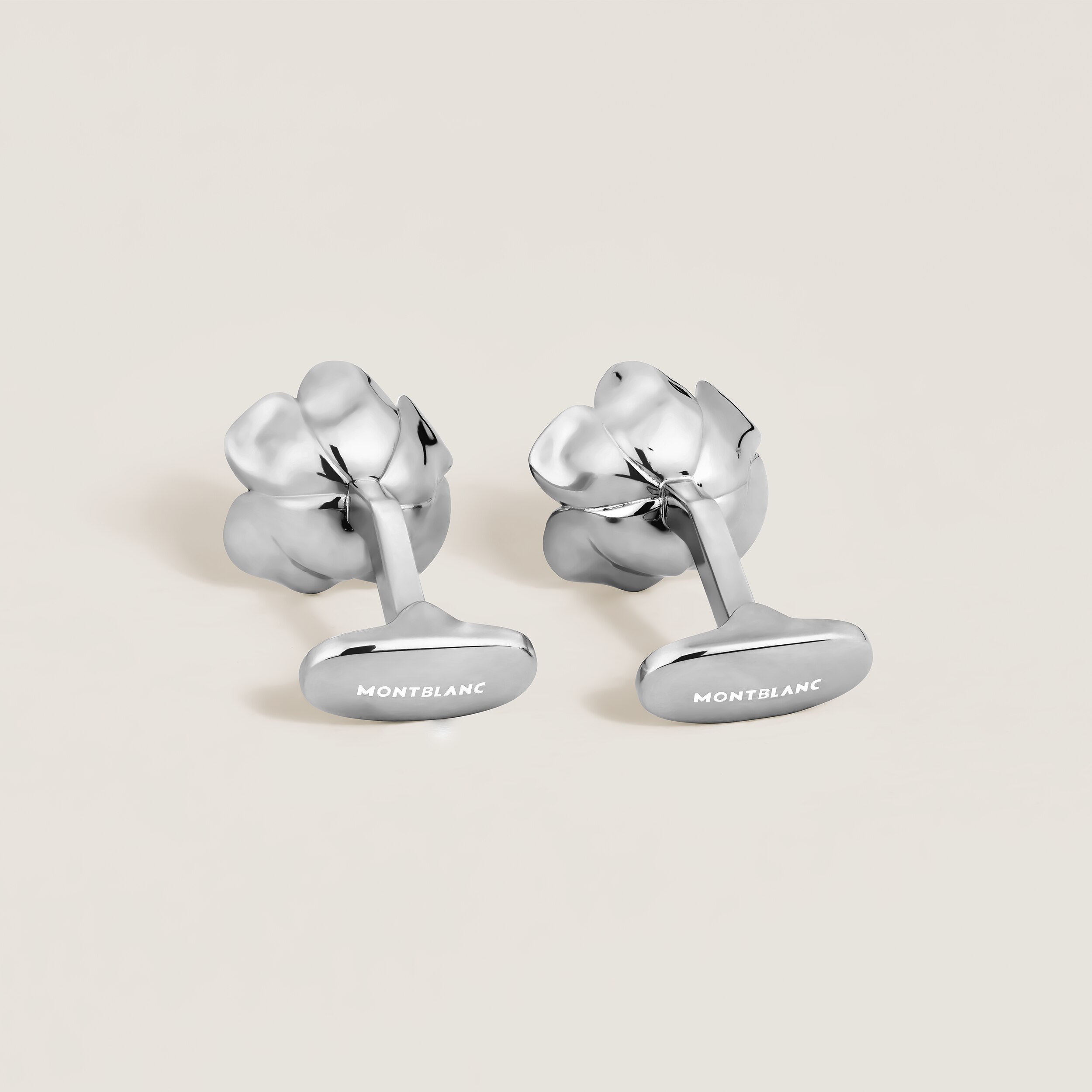  Montblanc - Meisterstück Romeo & Juliet Manschettenknöpfe - Silberfarben - 925er Sterlingsilber - Mb135972 - Cufflinks 