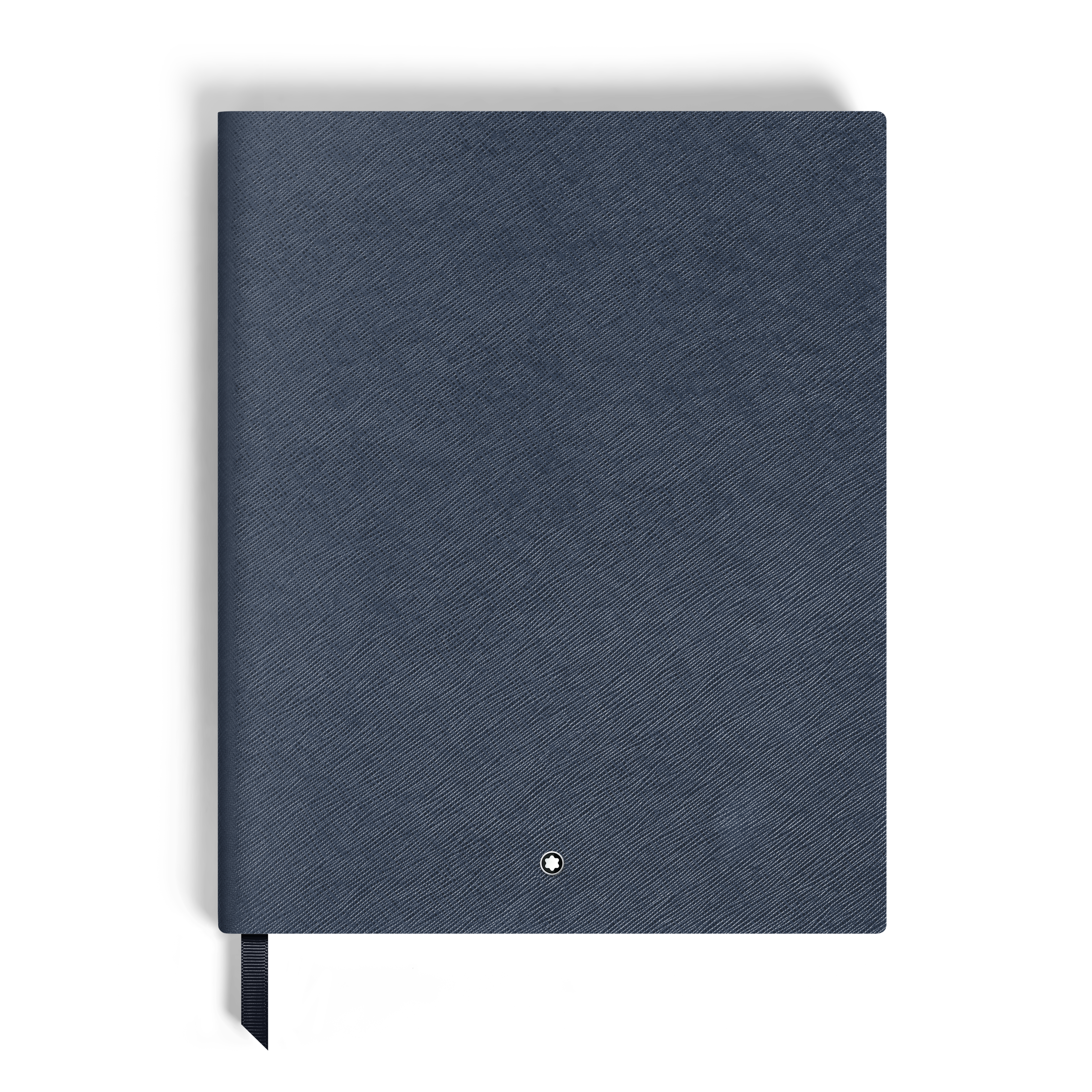 Montblanc - Large Notebook In Sartorial Leather  Lined Pages - Paper - Mb134738 - Notebooks   Blue