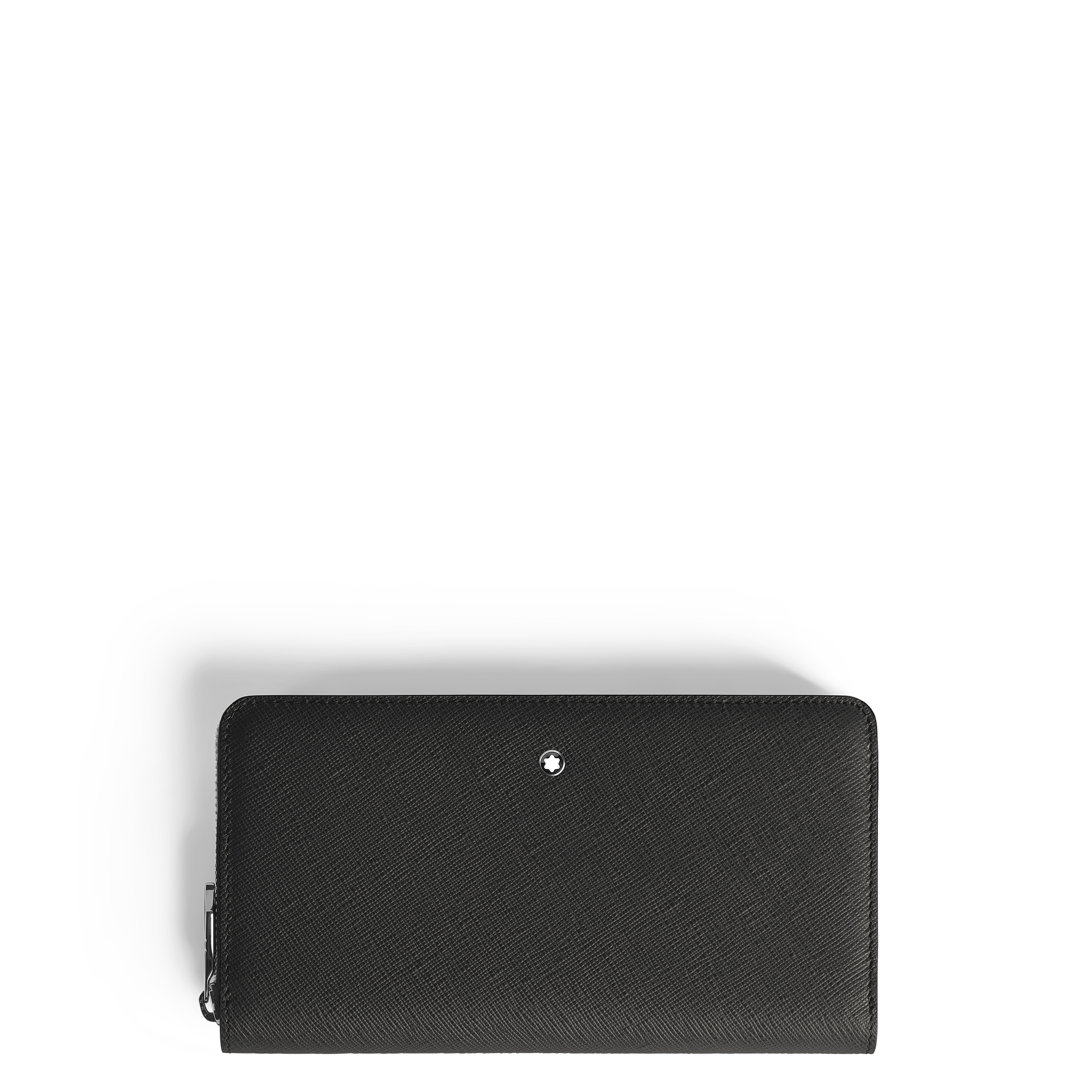 Montblanc - Continental Wallet 12Cc With Zip In Sartorial Leather - Leather - Mb220363 - Wallets   Black