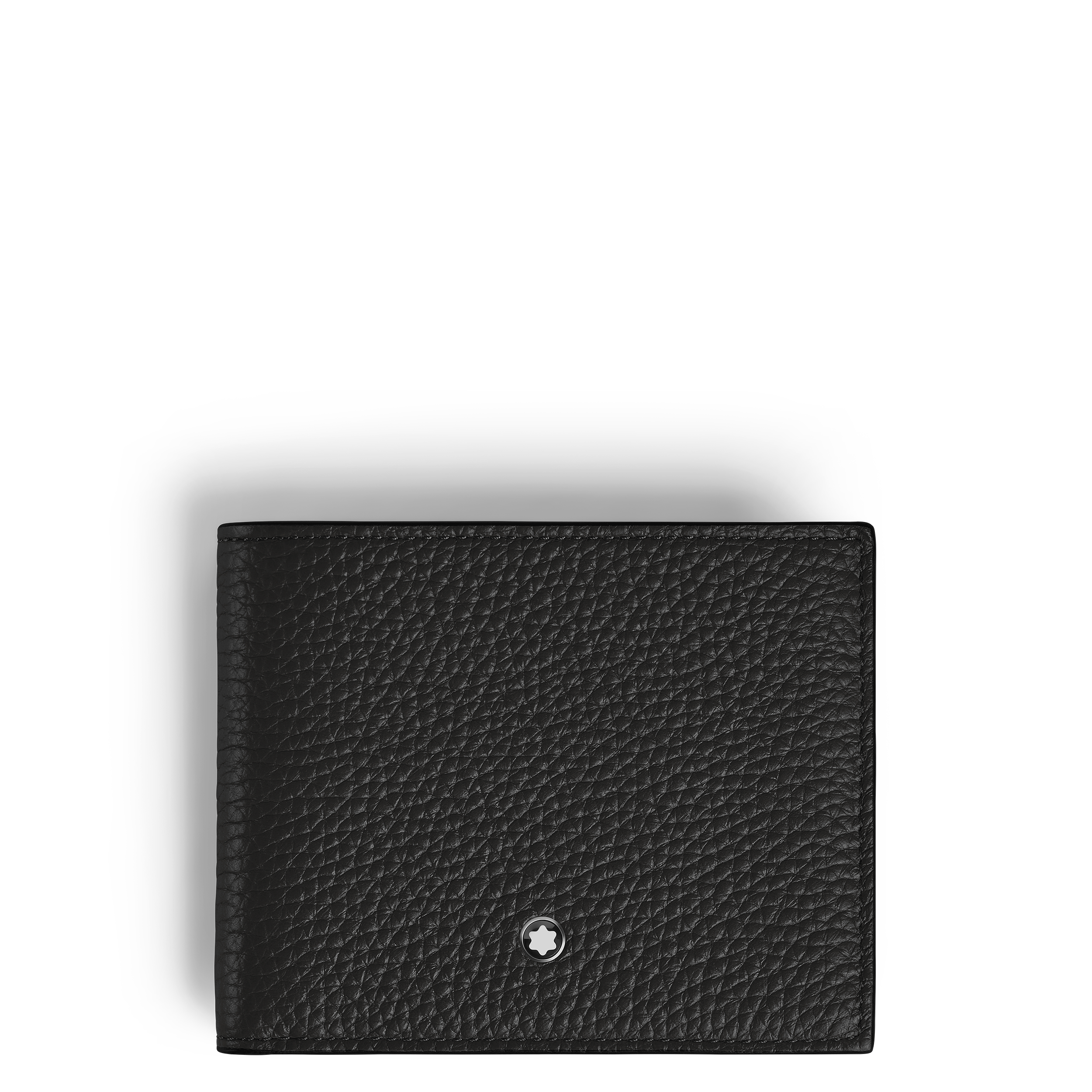Montblanc - Wallet 6Cc In Grain Leather - Leather - Mb220198 - Wallets Men's Black