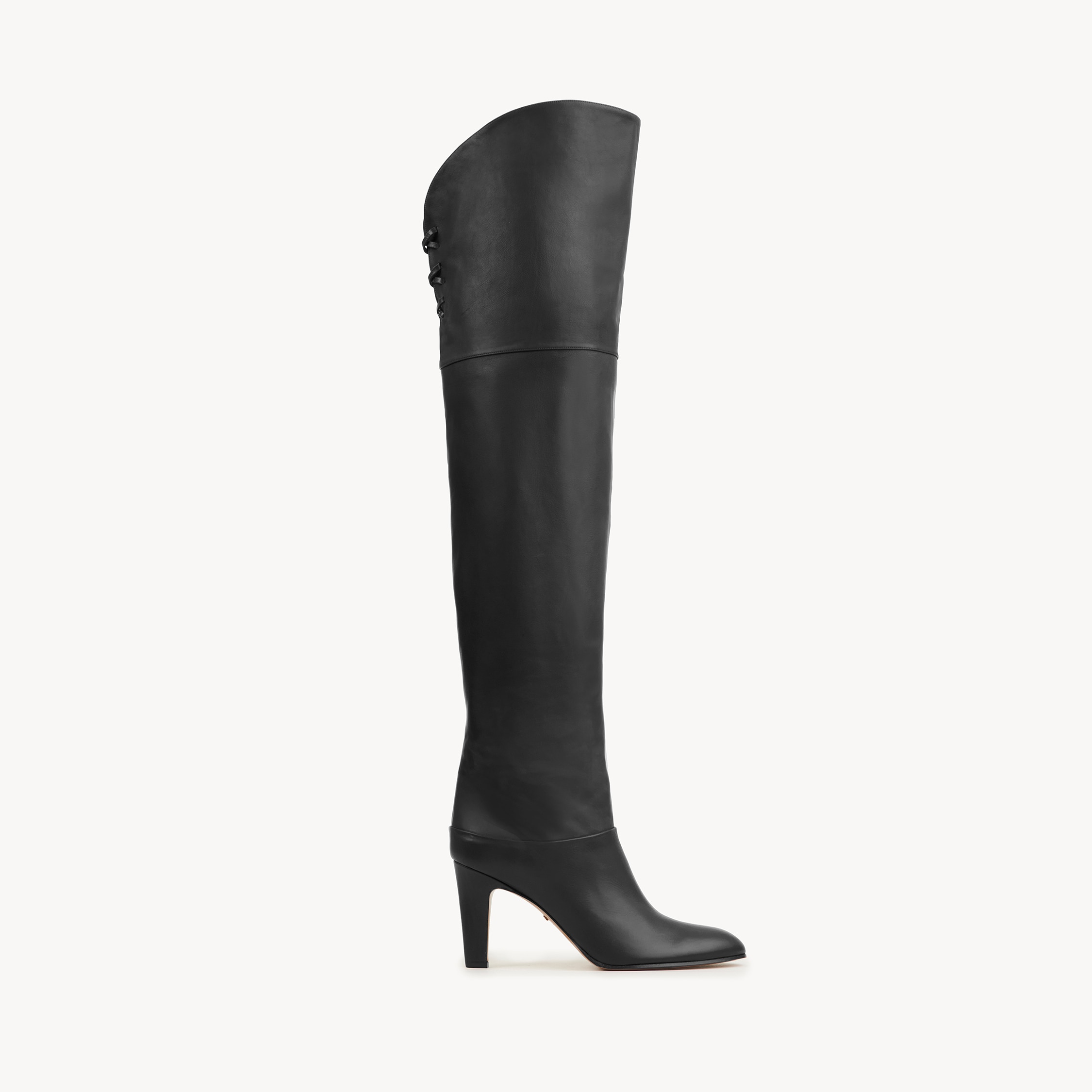 Chloé Eve Over-the-knee Boot In Black