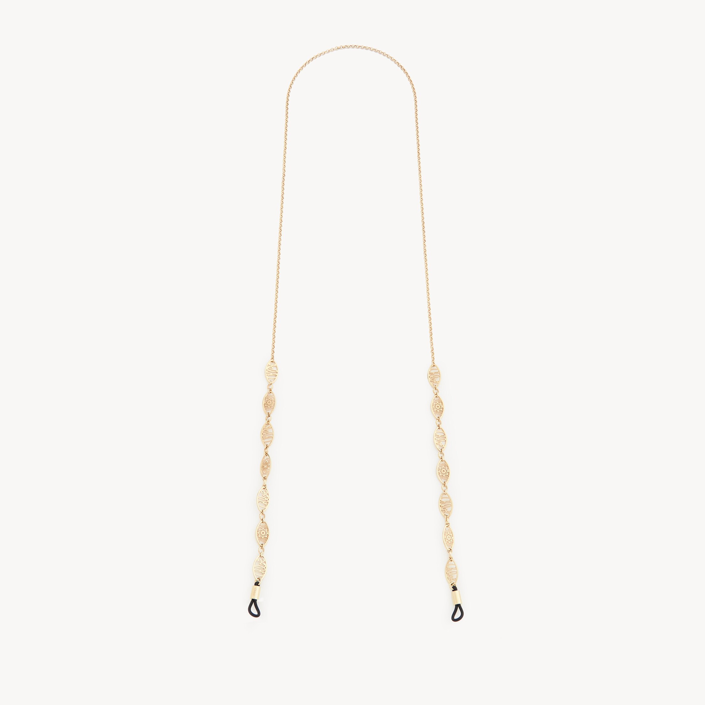 Chloé Darcey Lace Eyewear Chain In Gold