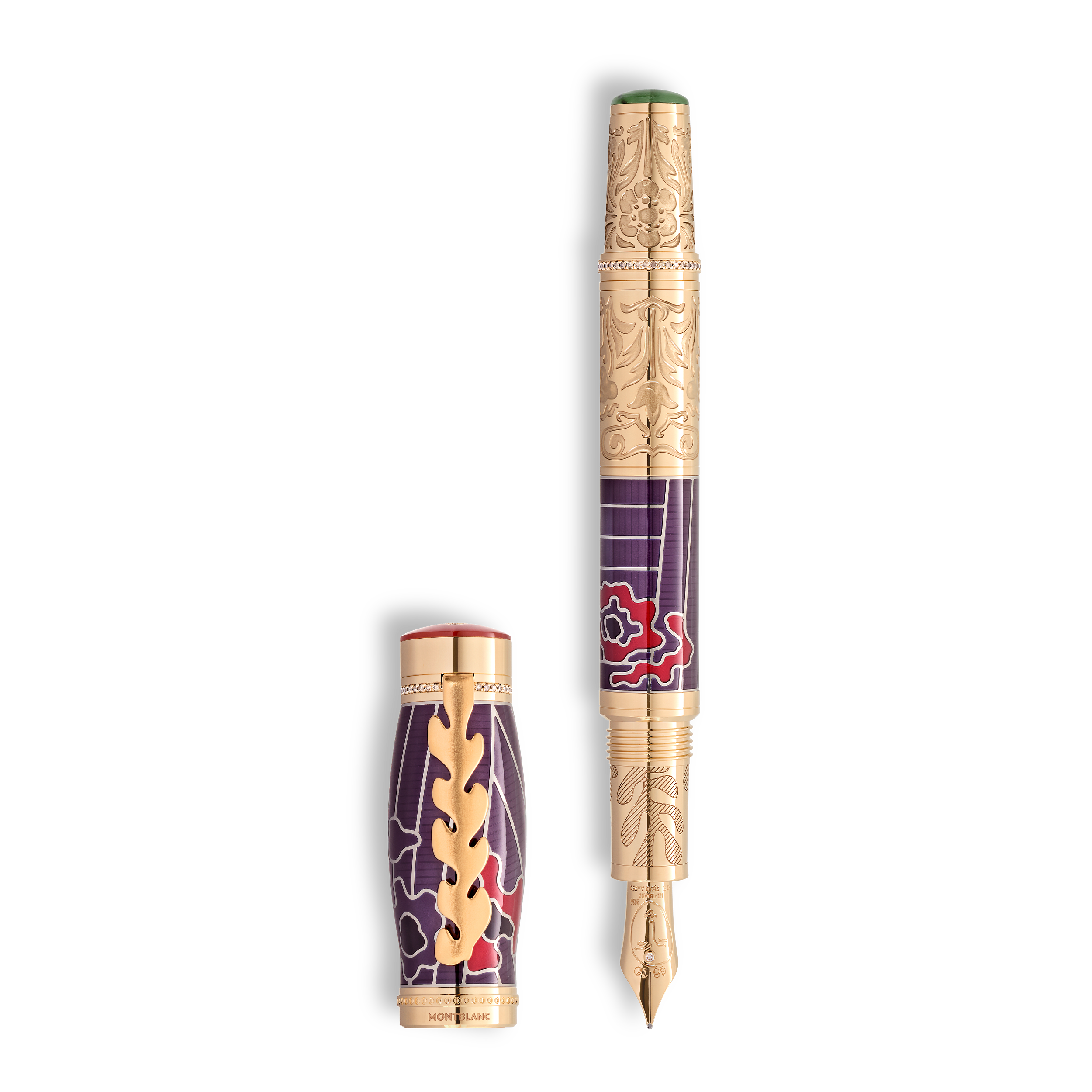 Montblanc - Masters Of Art Homage To Henri Matisse Limited Edition 8 Fountain Pen - Au 750 Solid - Mb133399 - Fountain Pens   Gold