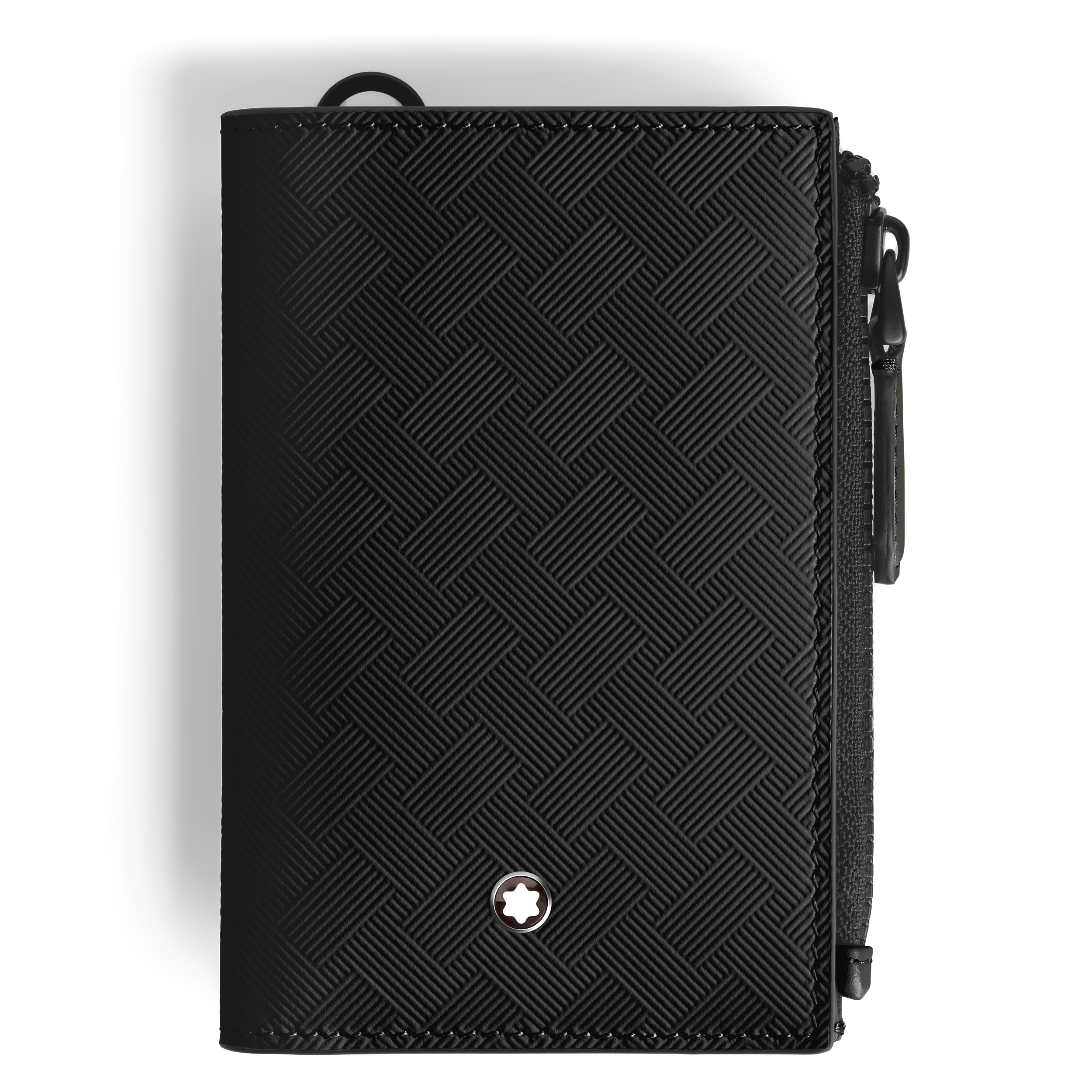  Montblanc - Mini Brieftasche Vertikal 6 Cc Aus Extreme Leder - Schwarz - Leder - Mb199444 - Brieftaschen 