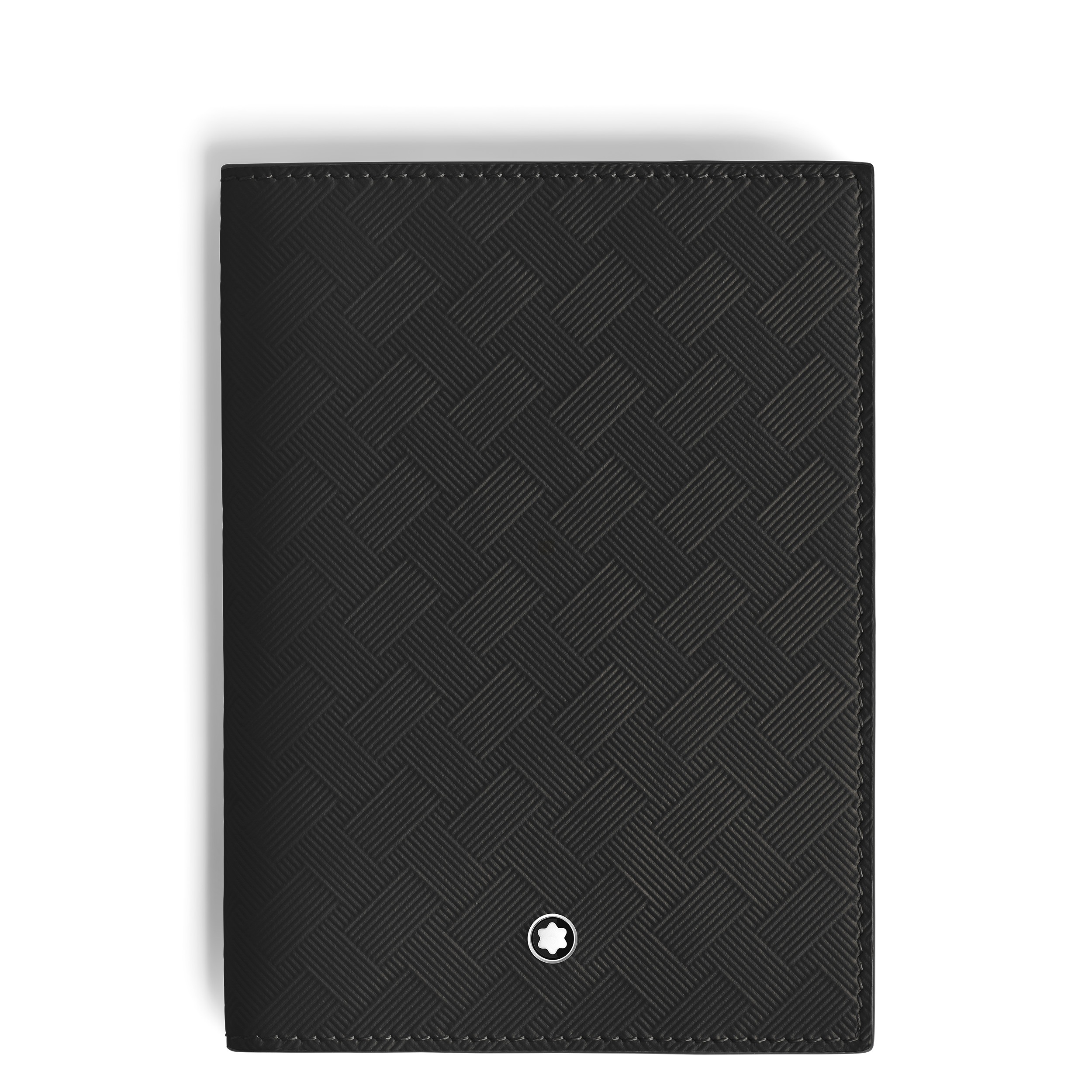 Montblanc - Passport Holder In Extreme Leather - Leather - Mb221162 - Passport Holders   Black