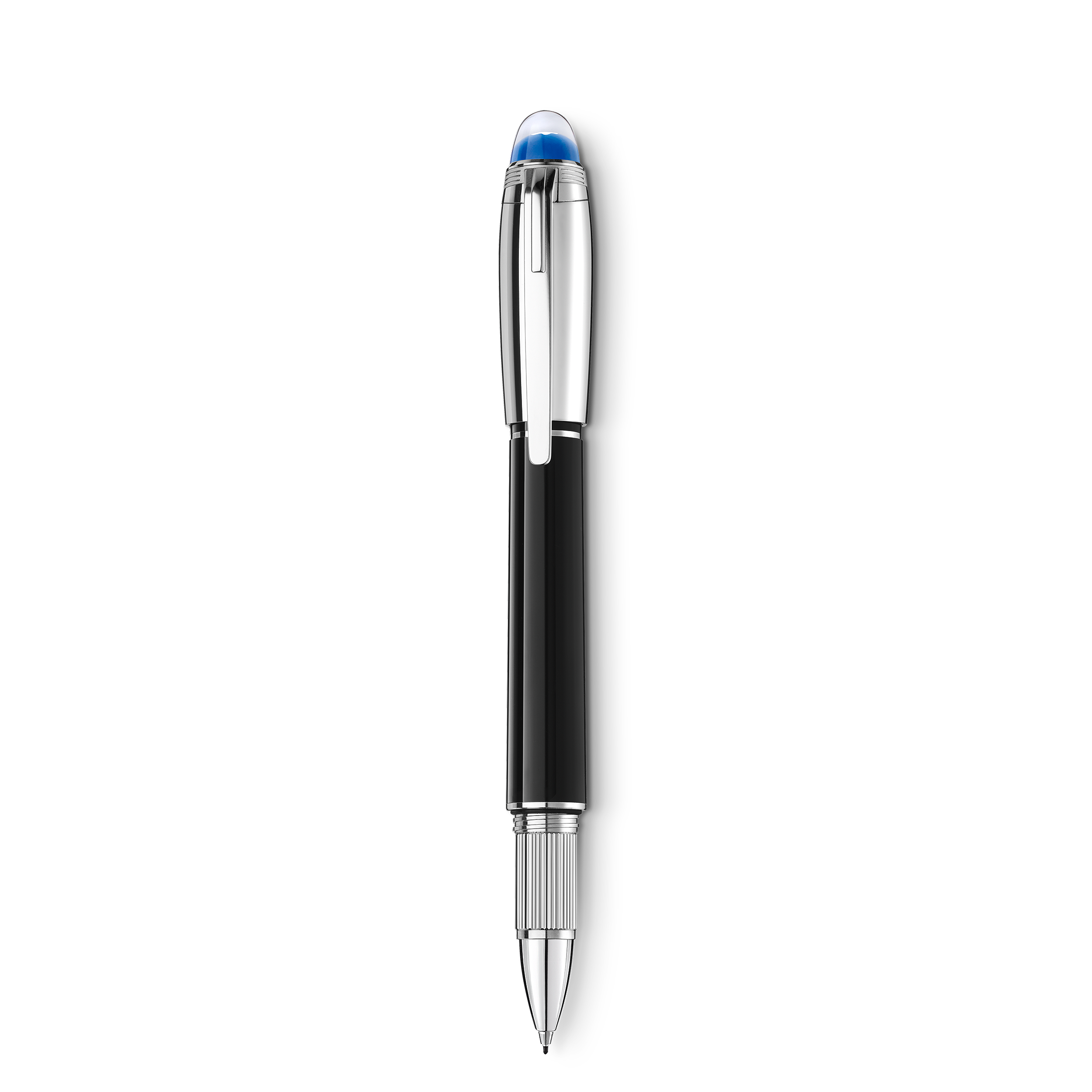 Montblanc - Starwalker Doué Fineliner - Metal / Precious Resin - Mb132510 - Fineliners   Black