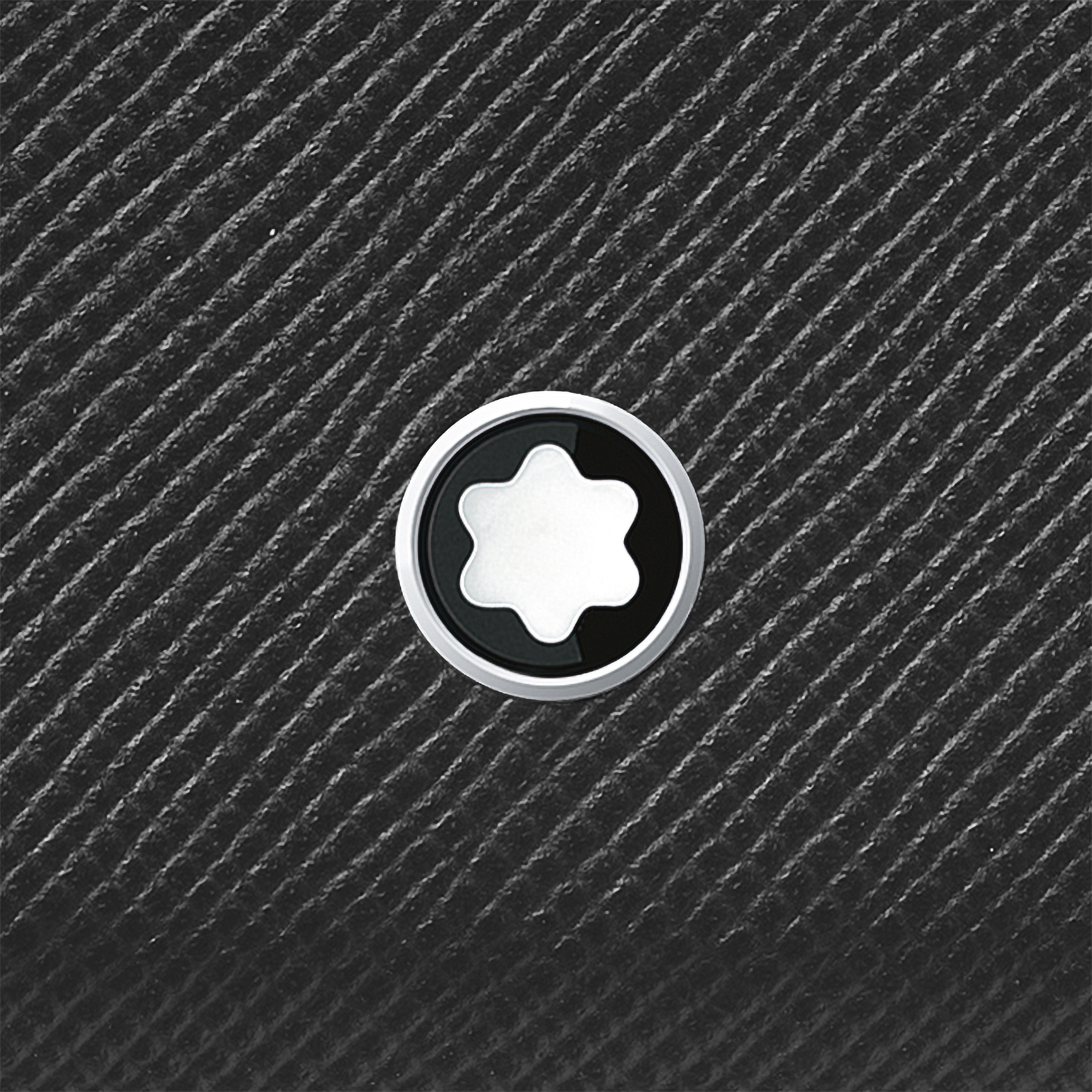  Montblanc - Kartenetui 2 Cc Für Iphone Mit Magsafe Aus Hochwertigem Leder - Schwarz - Mb130325 - Brieftaschen 