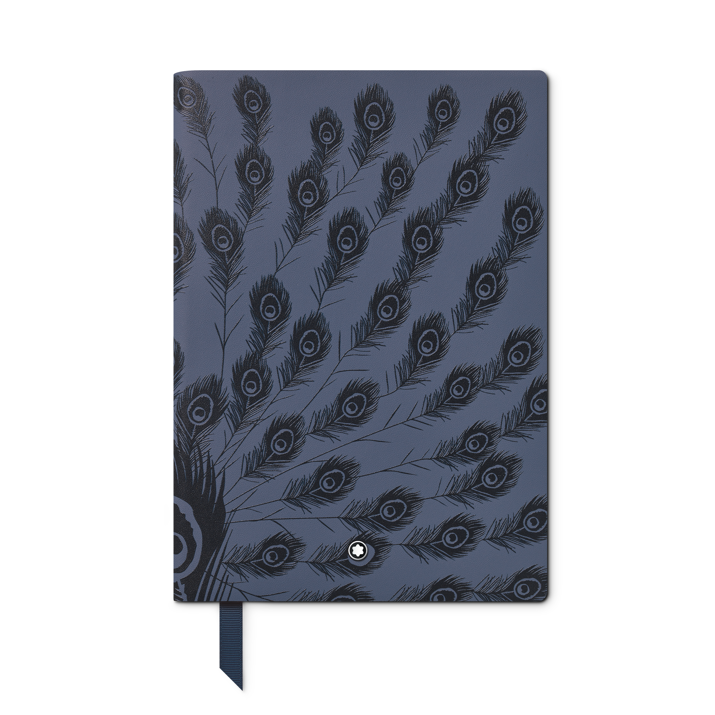 Montblanc - Medium Notebook  Writers Edition Homage To Jane Austen  Lined Pages - Leather - Mb132991 - Notebooks Blue
