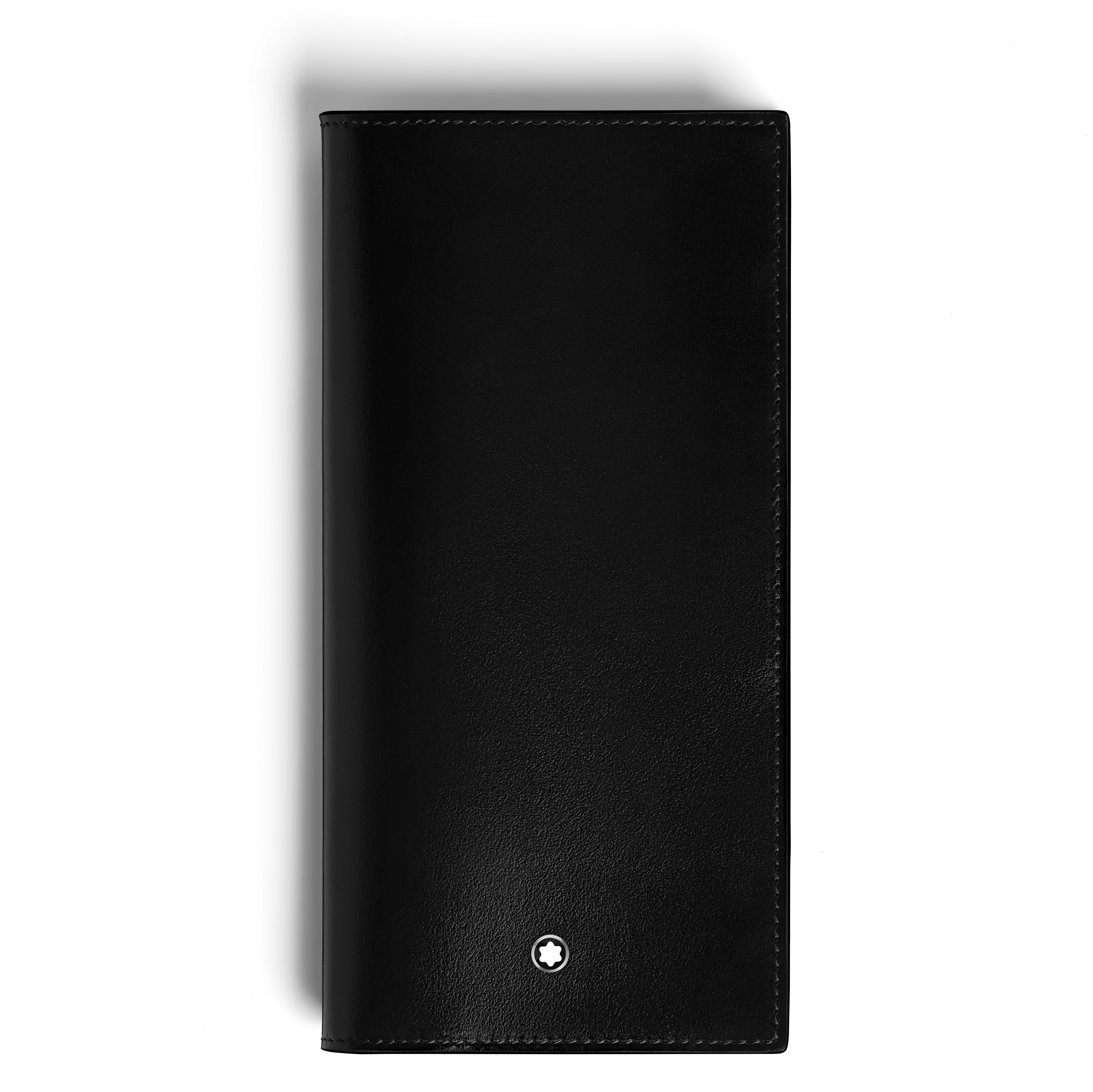  Montblanc - Längliche Brieftasche 6 Cc Aus Meisterstück Leder - Tintenblau/schwarz - Leder - Mb222496 - Brieftaschen 