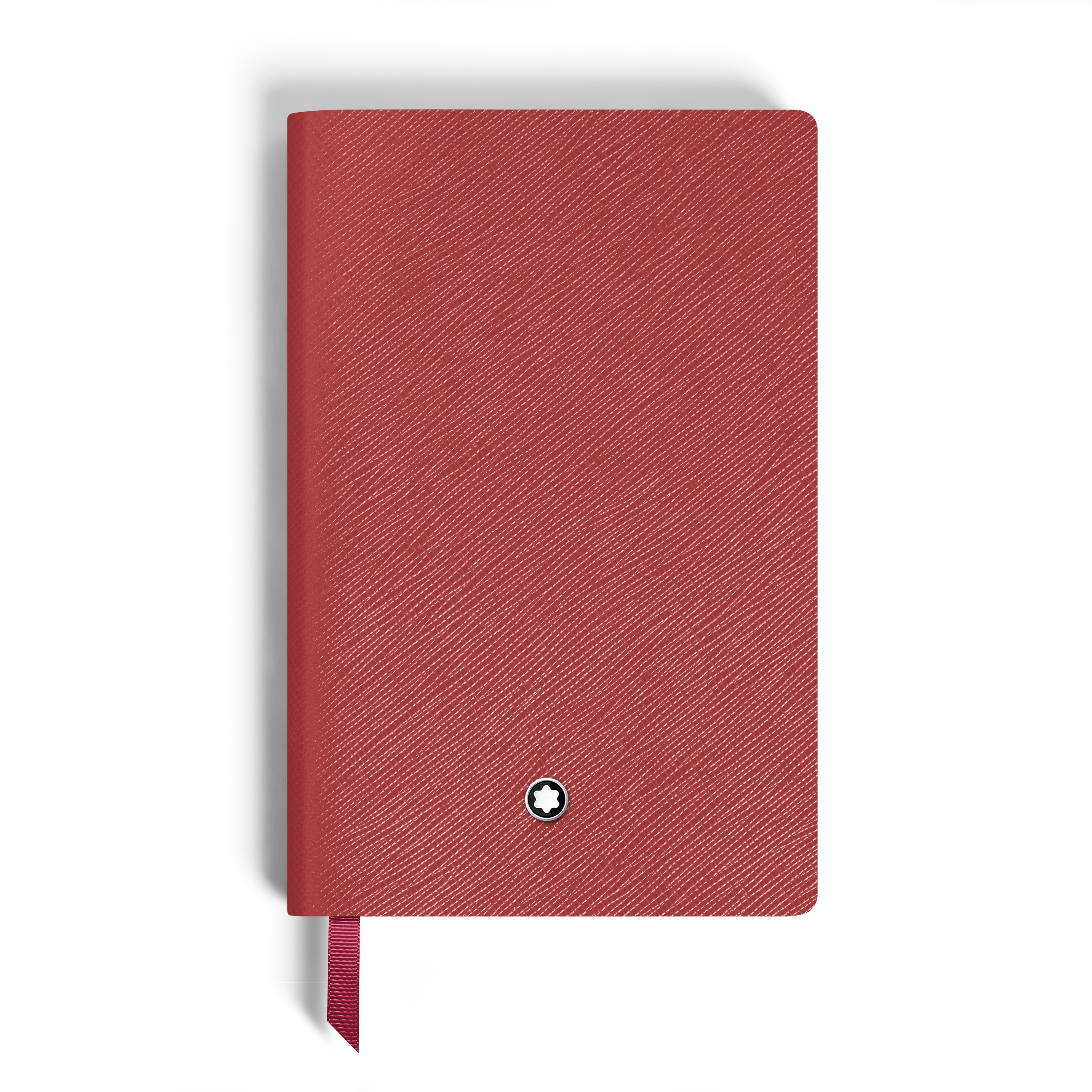 Montblanc - Small Notebook In Sartorial Leather  Lined Pages - Paper - Mb134725 - Notebooks   Red