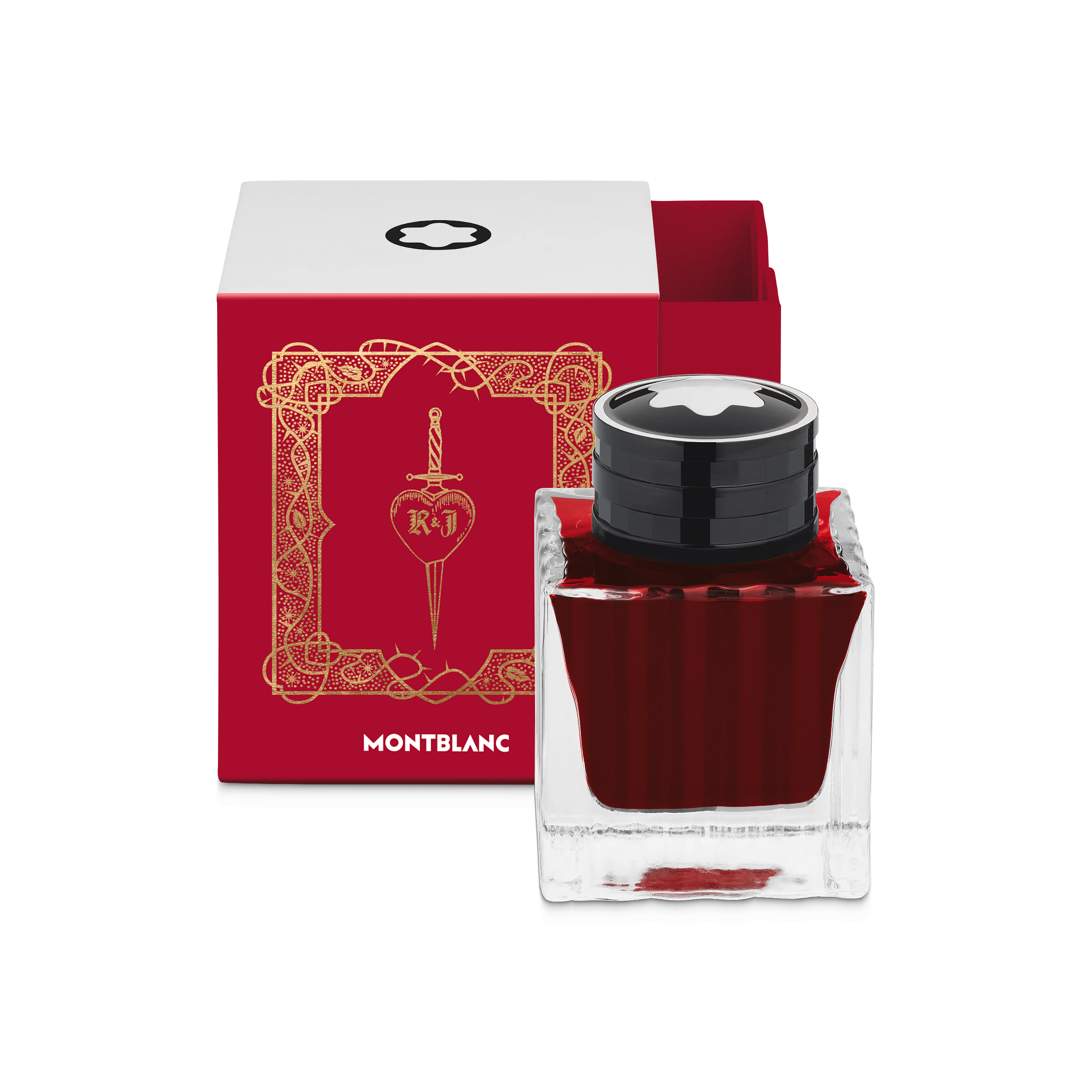 Montblanc - Ink Bottle  Meisterstück Romeo & Juliet  Verona 50 Ml - Mb136807 - Ink Bottles   Red