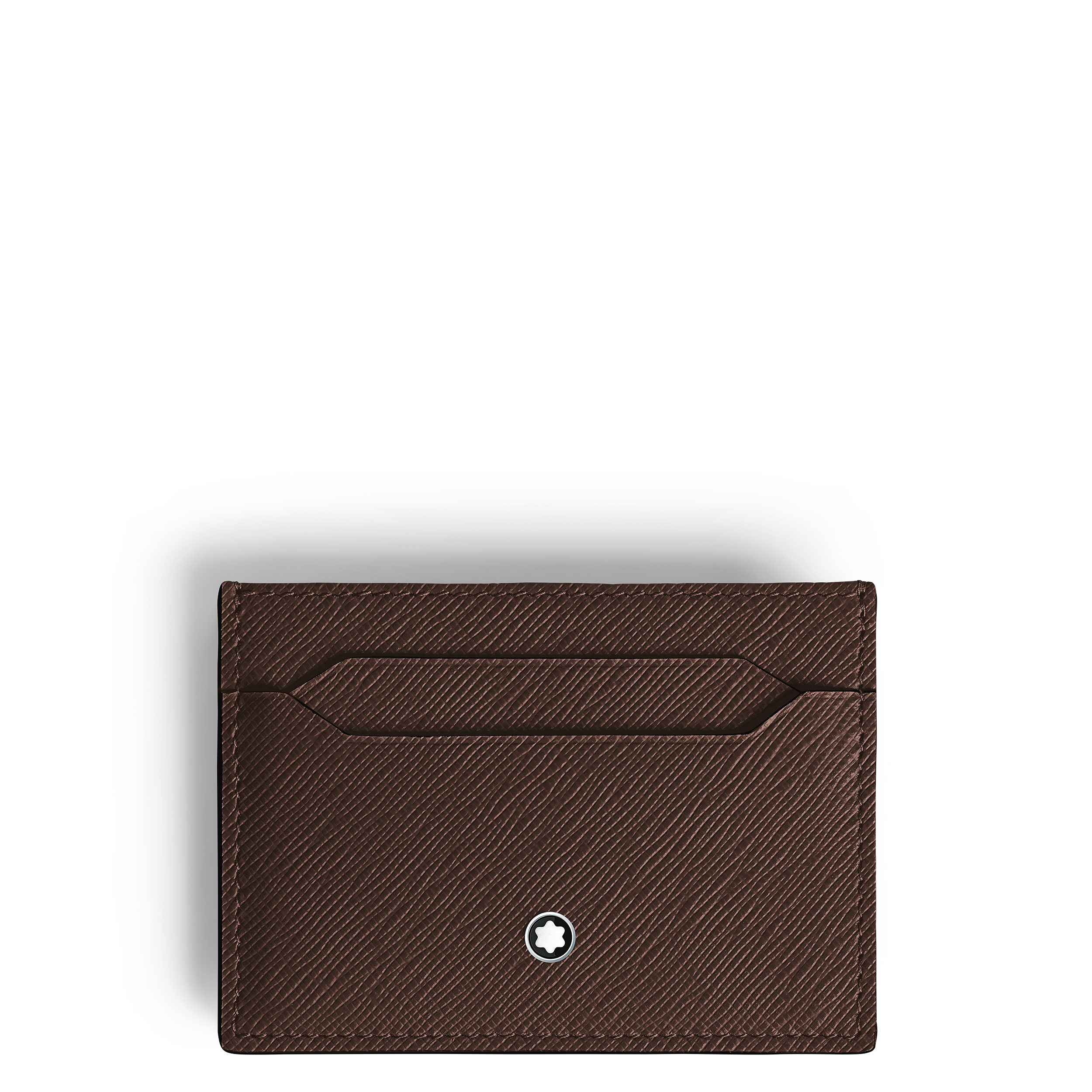 Montblanc - Card Holder 5Cc In Sartorial Leather - Leather - Mb223029 - Card Holders   Ebony Colour