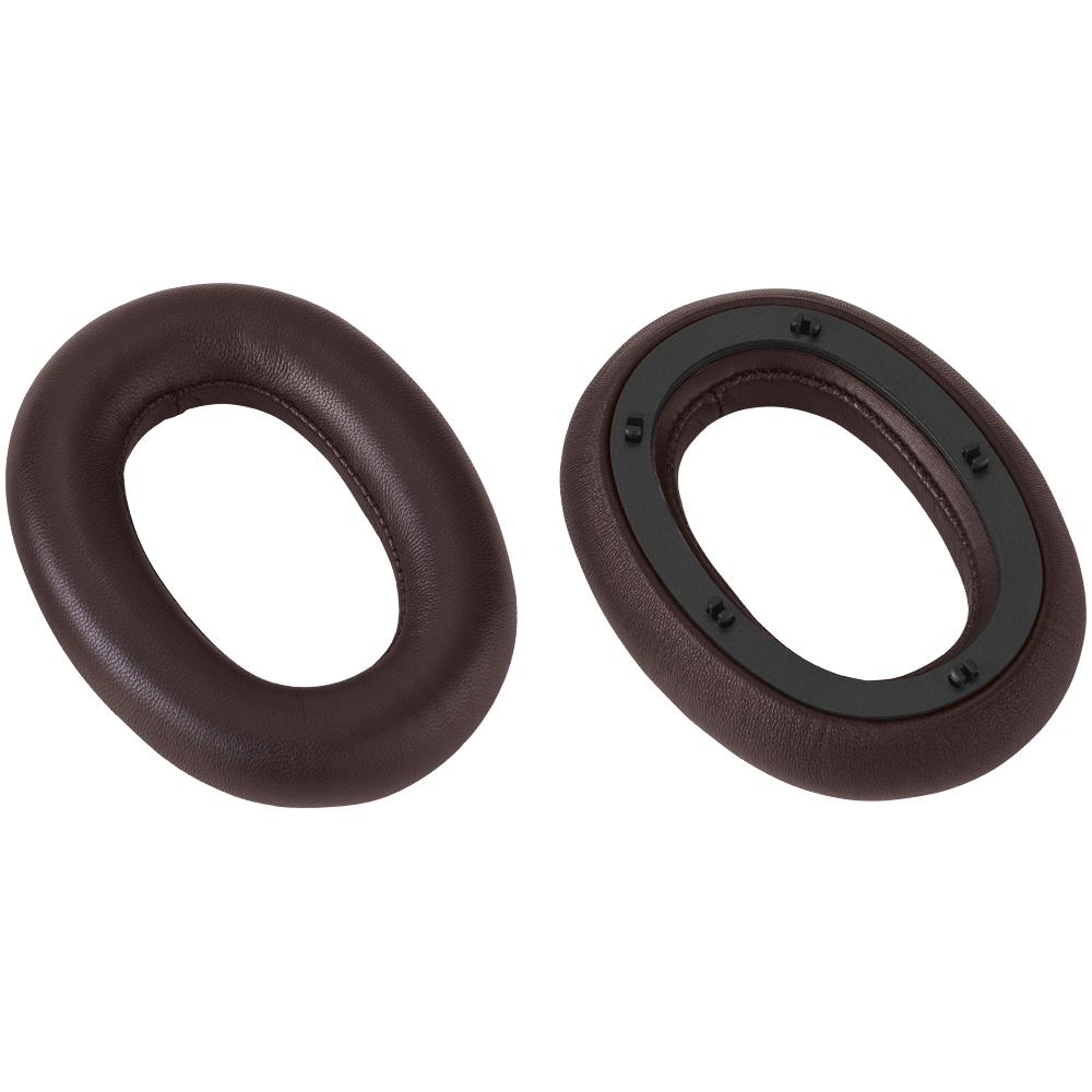  Montblanc - Ohrpolster Für Montblanc Mb 01 Over-ear-kopfhörer - Braun - Schafsleder - Mb125989 - Kopfhörer-accessoires 