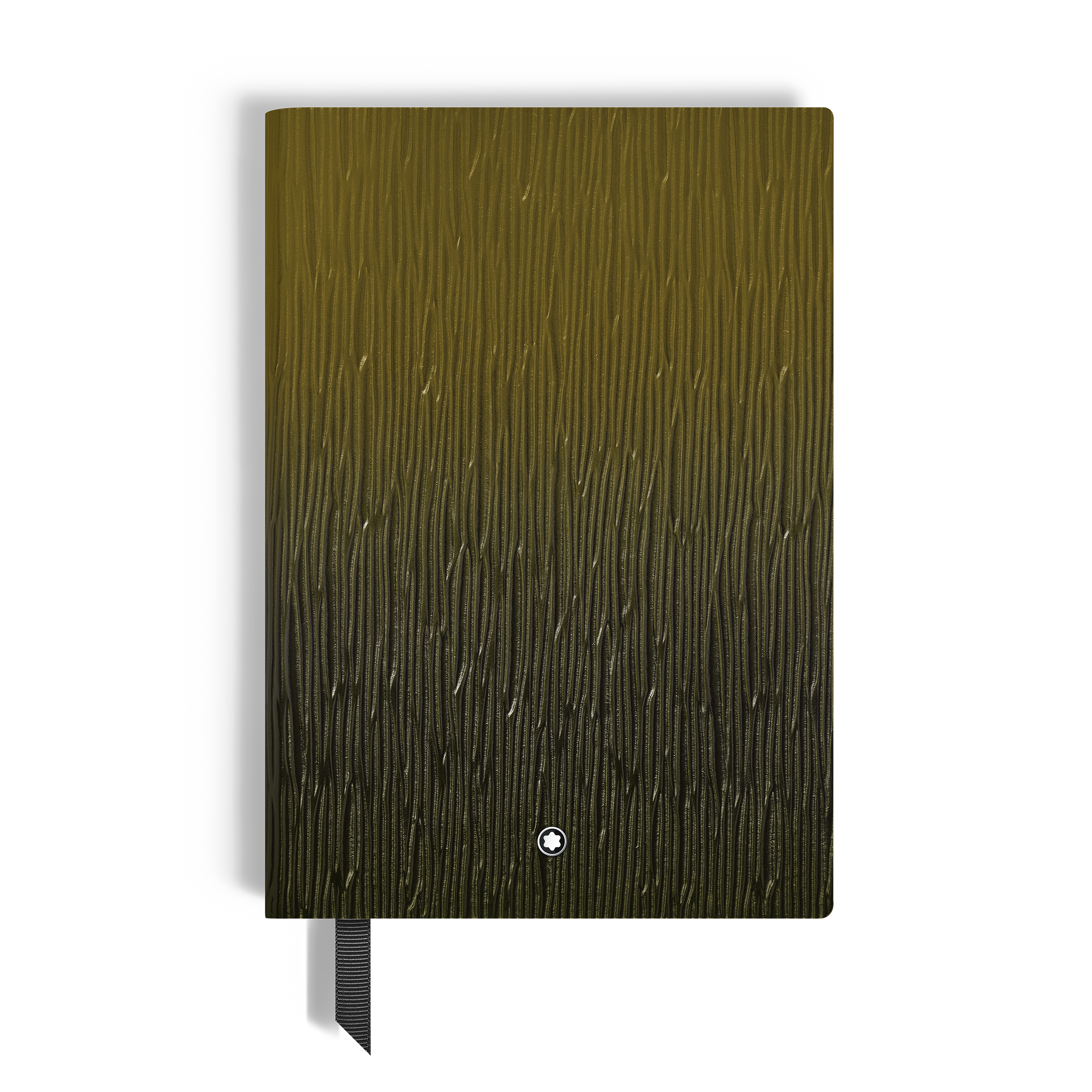 Montblanc - Medium Notebook In Corteccia Sfumato Leather  Blank Pages - Paper - Mb137142 - Notebooks   Green