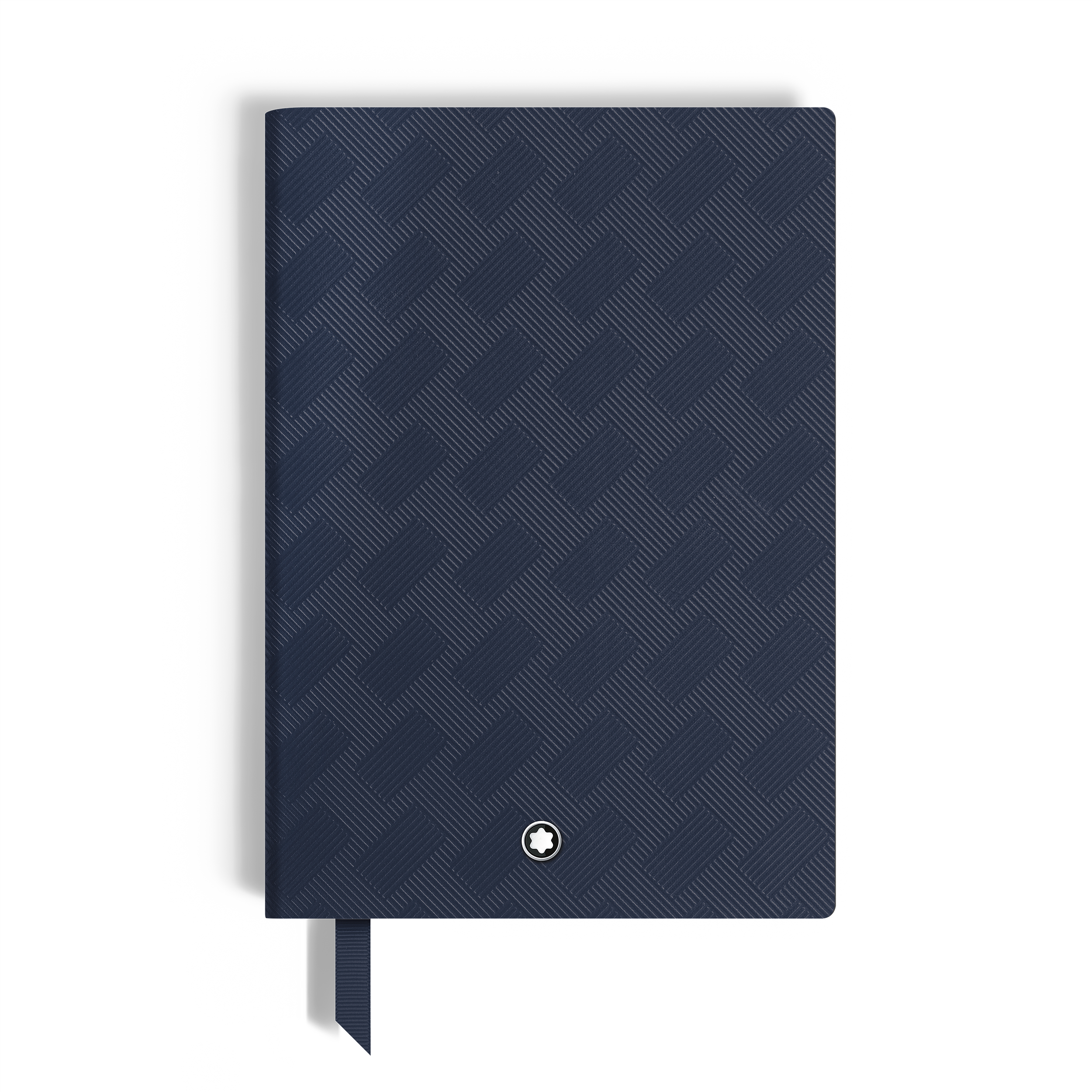 Montblanc - Medium Notebook In Extreme Leather  Lined Pages - Paper - Mb136439 - Notebooks   Blue