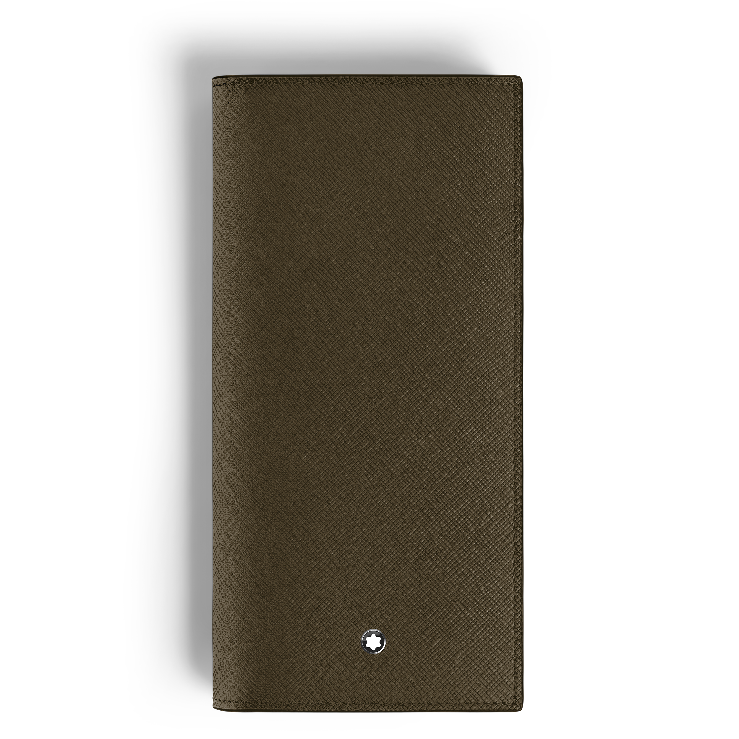 Montblanc - Long Wallet 14Cc With Zip In Sartorial Leather - Leather - Mb221364 - Wallets Men's Khaki