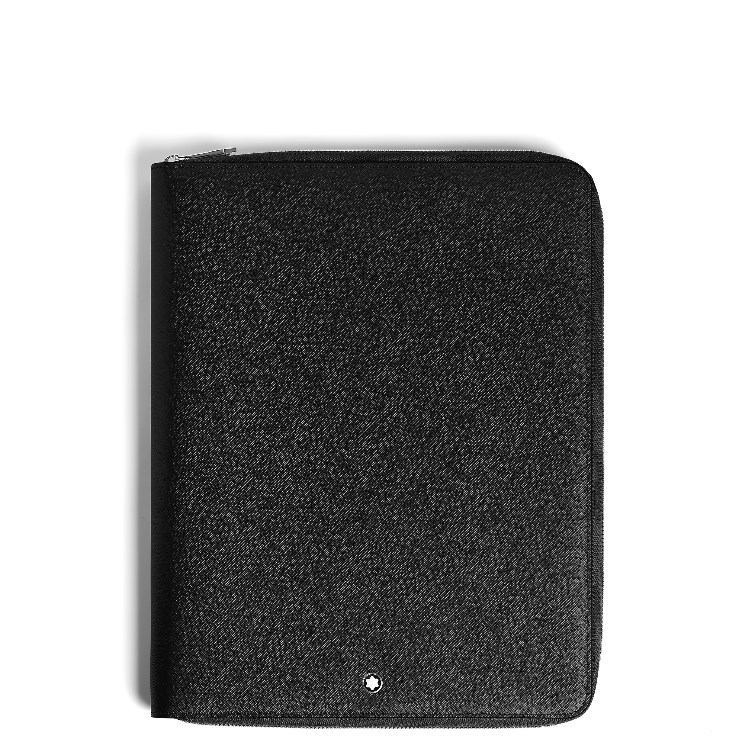 Montblanc - Medium Notebook Holder In Sartorial Leather - Leather - Mb136845 - Notebook Holders   Black