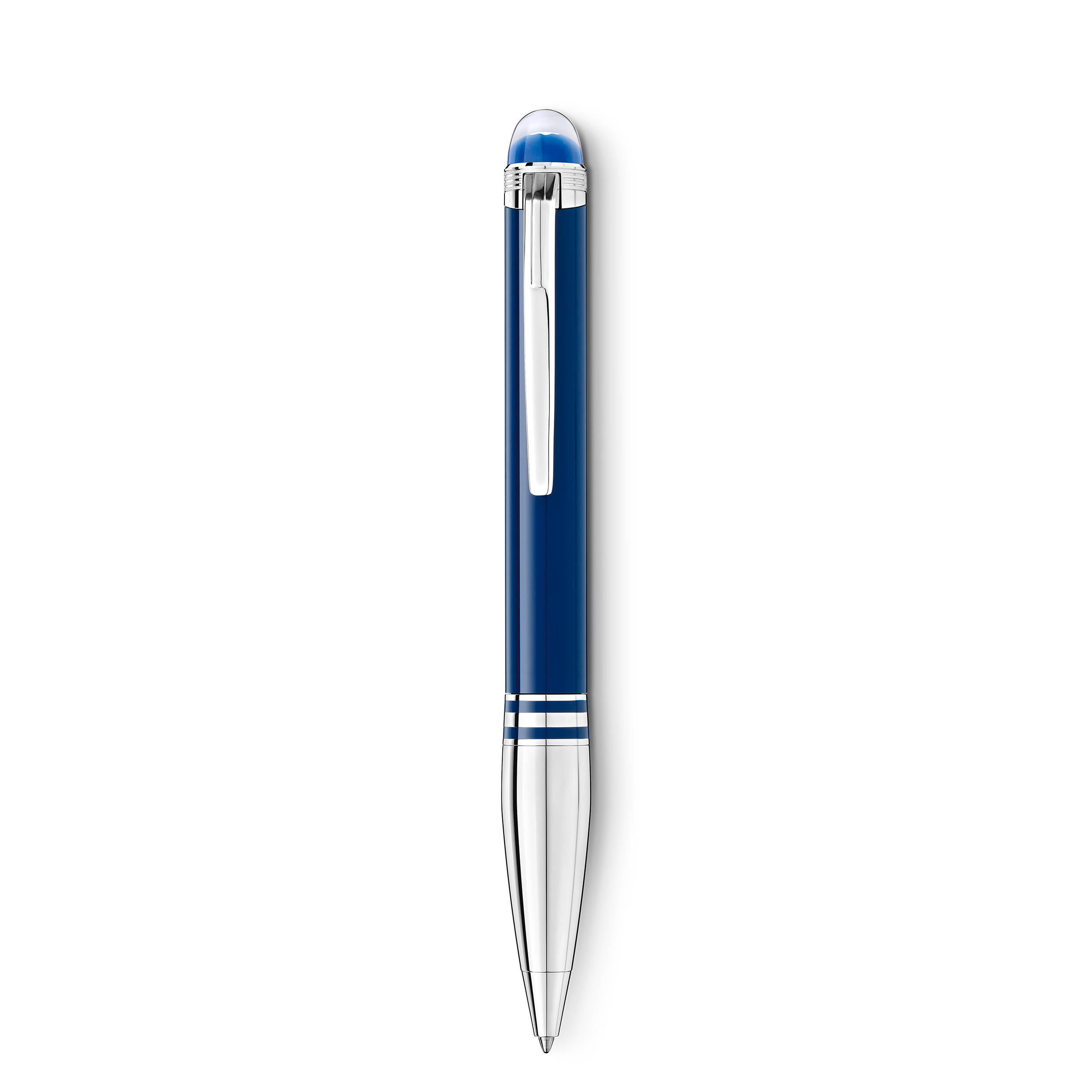 Montblanc - Starwalker Planet Doué Ballpoint - Metal / Precious Resin - Mb132437 - Ballpoints   Blue