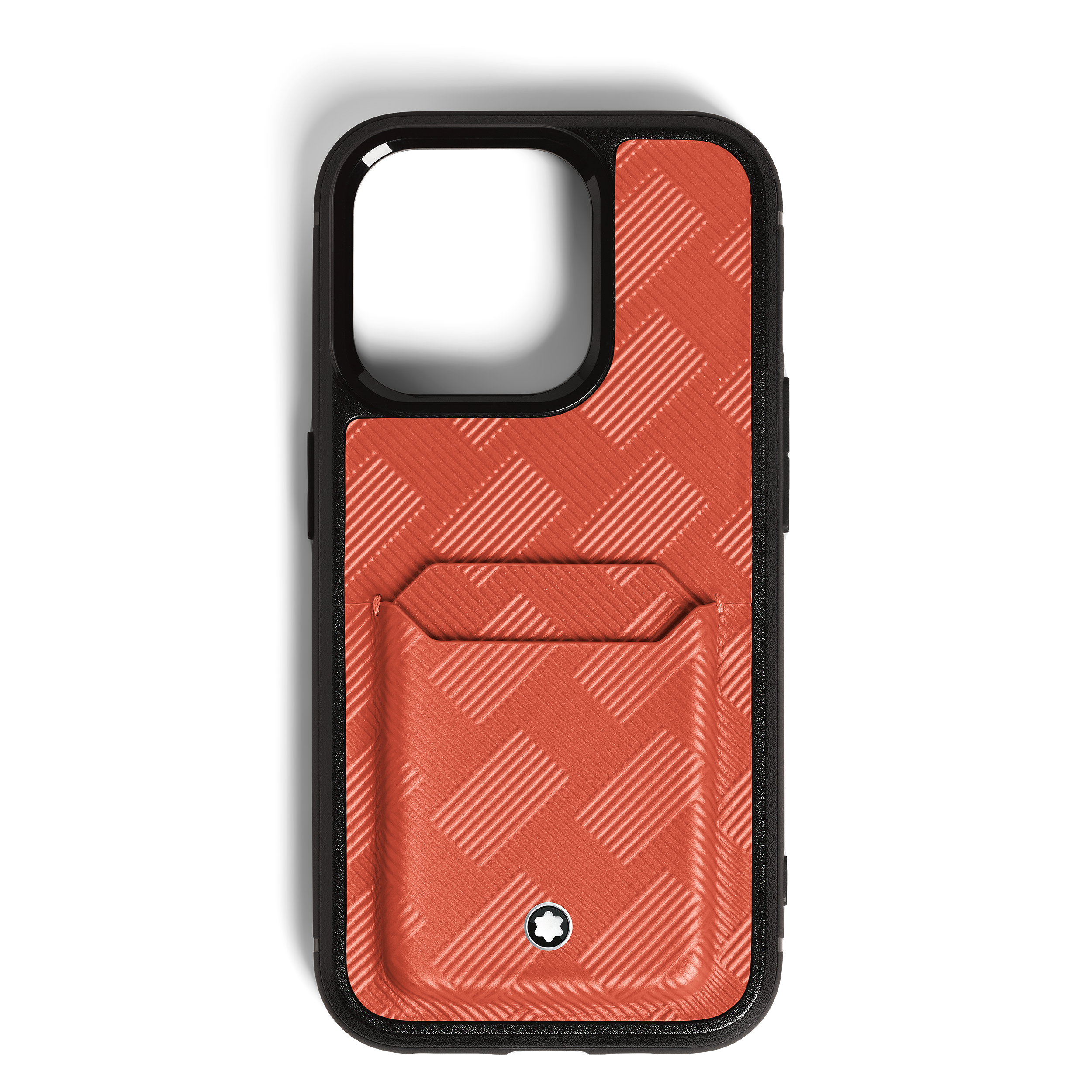 Montblanc - Hardshell Case For Iphone 16 Pro With 2Cc In Extreme Leather - Leather - Mb199614 - Phone Cases Sleeves   Cayenna