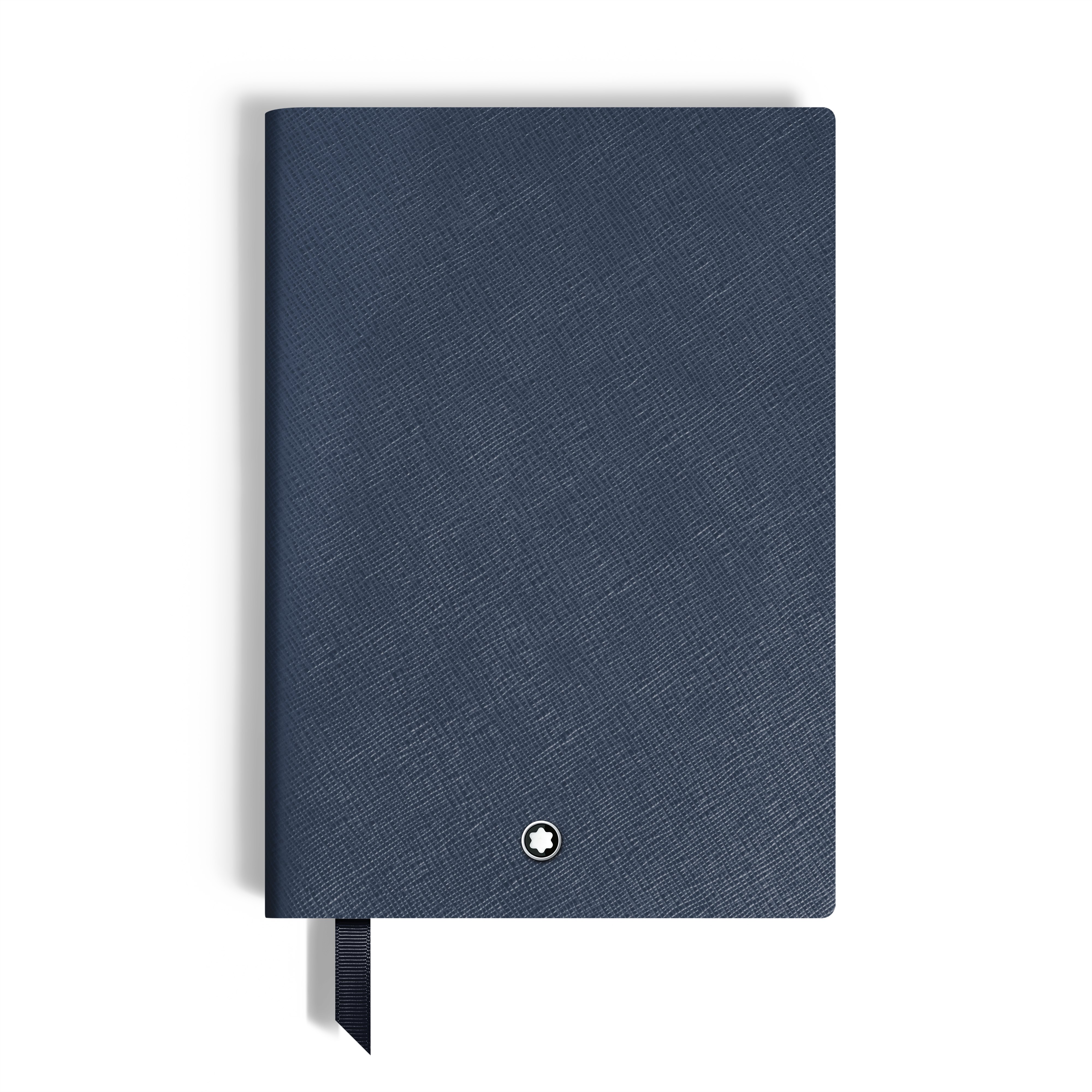 Montblanc - Medium Notebook In Sartorial Leather  Squared Pages - Paper - Mb134758 - Notebooks   Blue