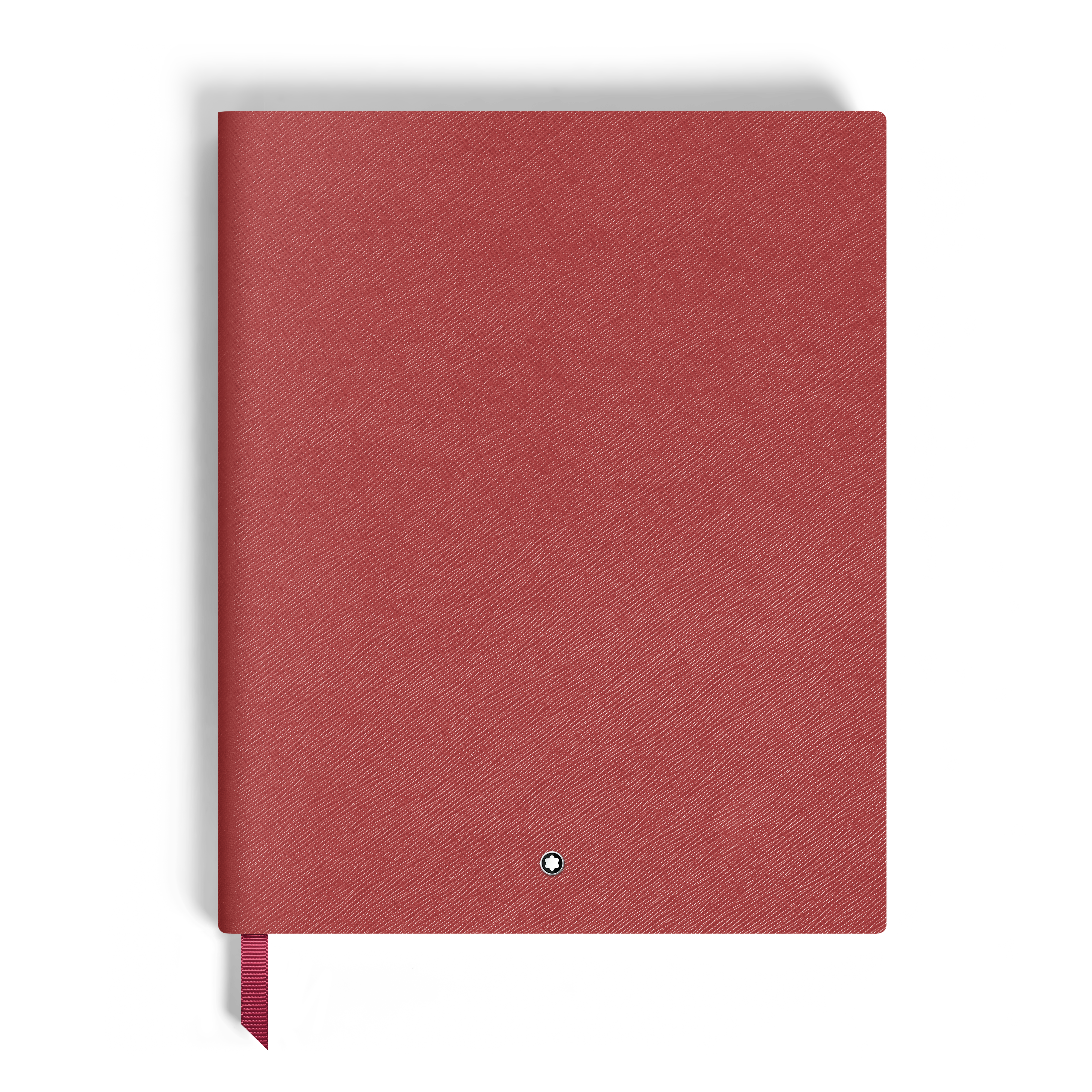 Montblanc - Large Notebook In Sartorial Leather  Lined Pages - Paper - Mb134741 - Notebooks   Red
