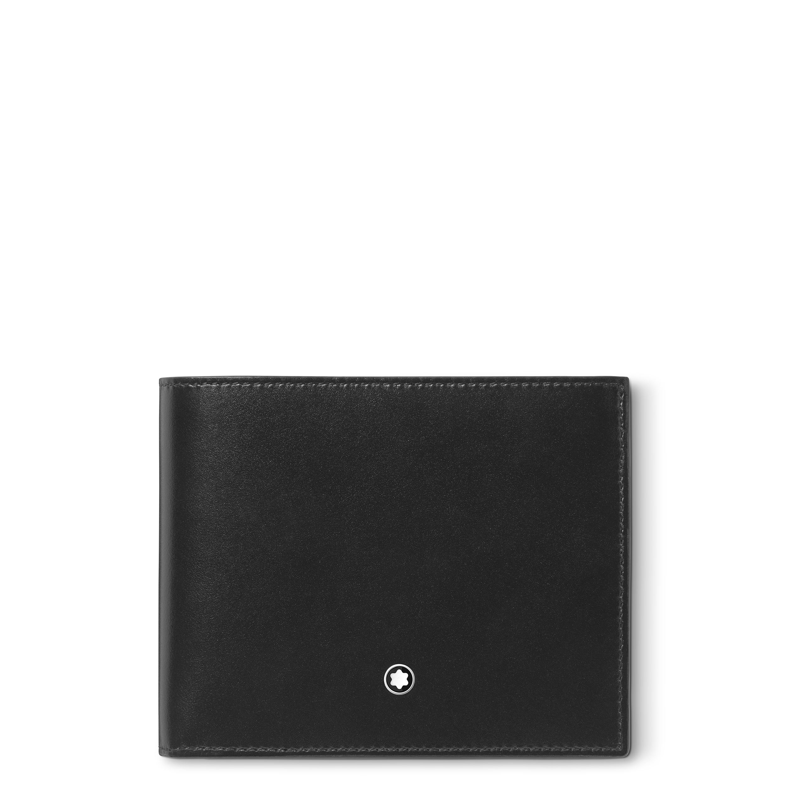 Montblanc - Wallet 10Cc With Coin Case In Meisterstück Leather - Leather - Mb198315 - Coin Cases Men's Black