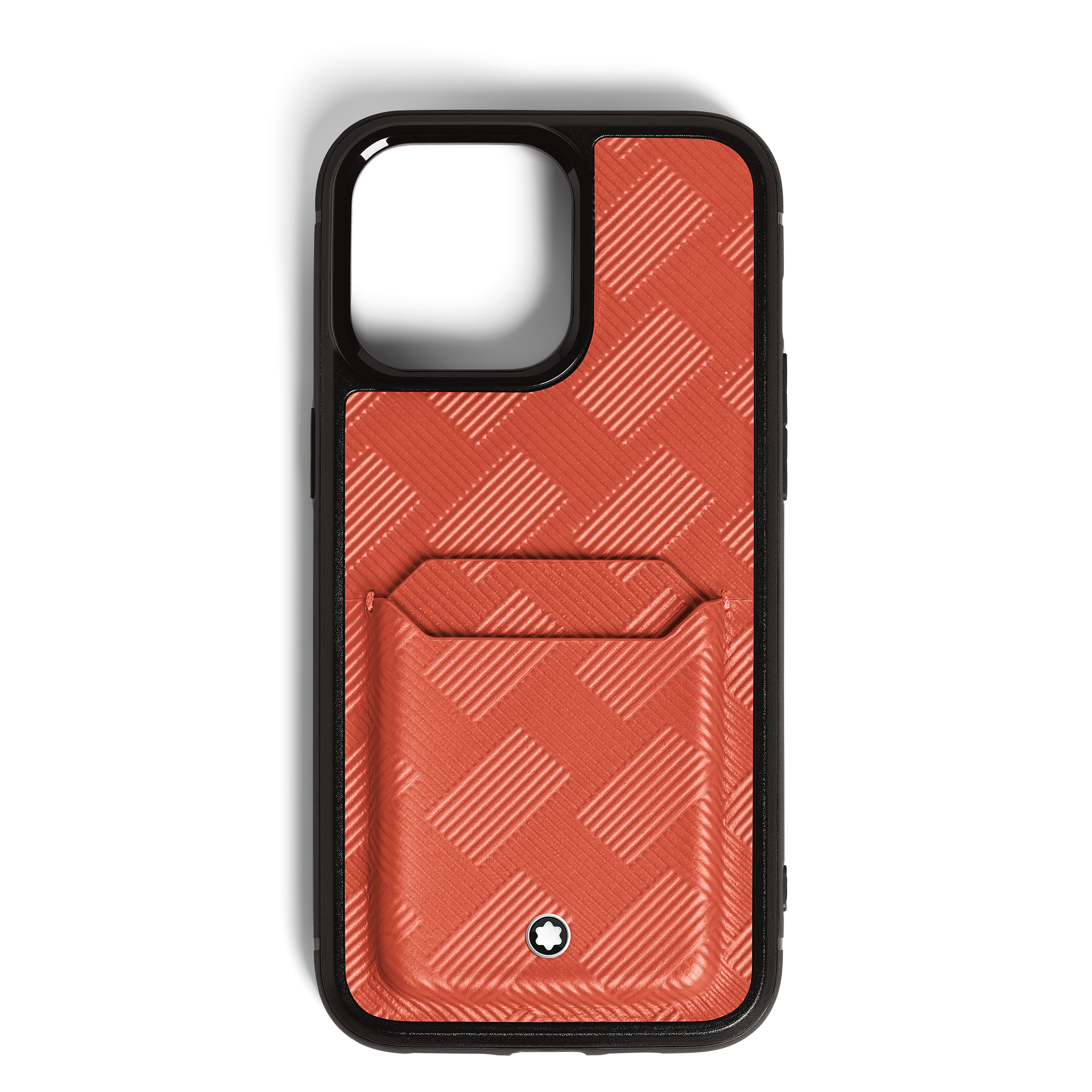 Montblanc - Hardshell Case For Iphone 16 Pro Max With 2Cc In Extreme Leather - Leather - Mb199615 - Phone Cases Sleeves   Cayenna