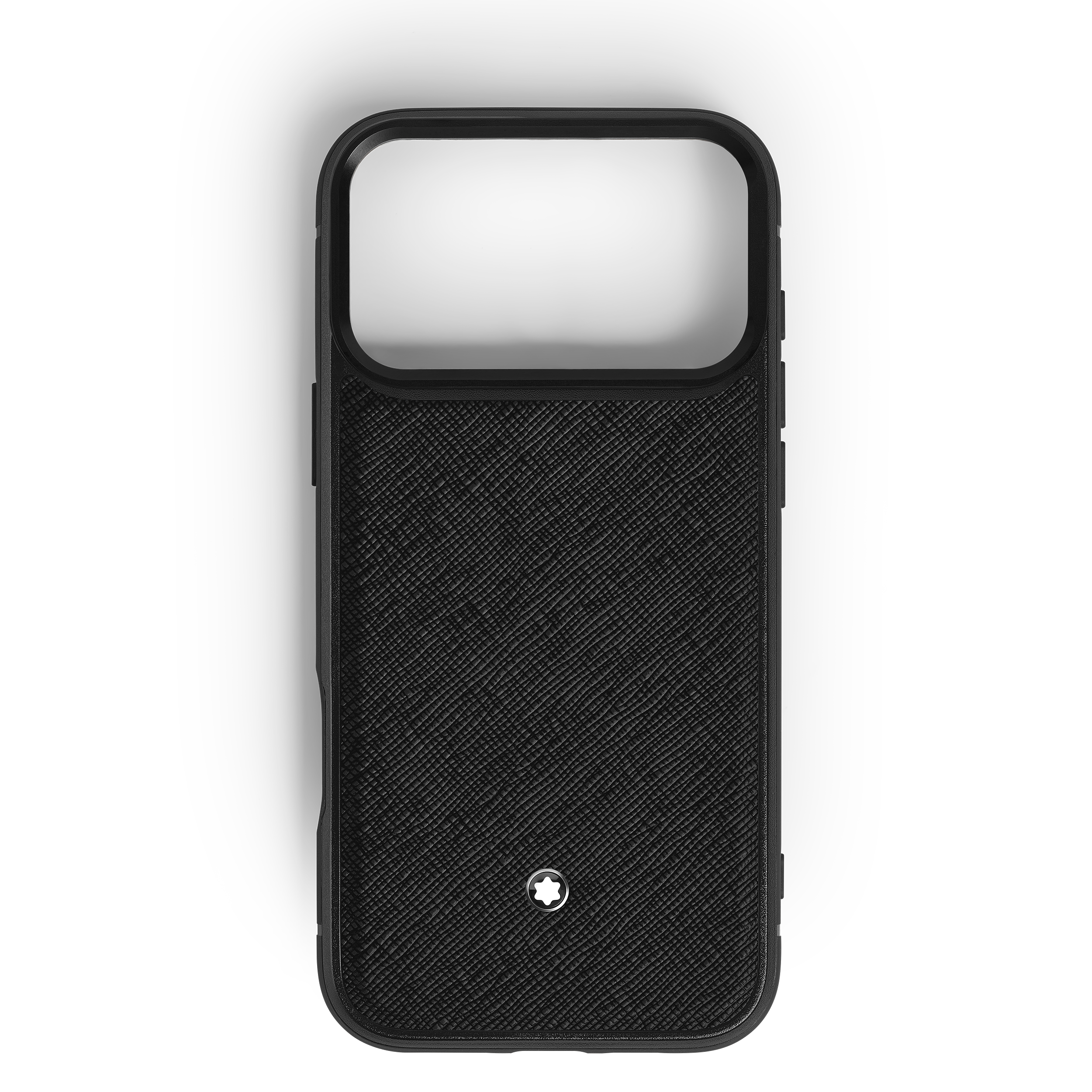  Montblanc - Funda Rígida Para Iphone 17 Pro Max De Piel Sartorial - Negro - Piel - Mb220602 - Fundas Para Teléfonos 