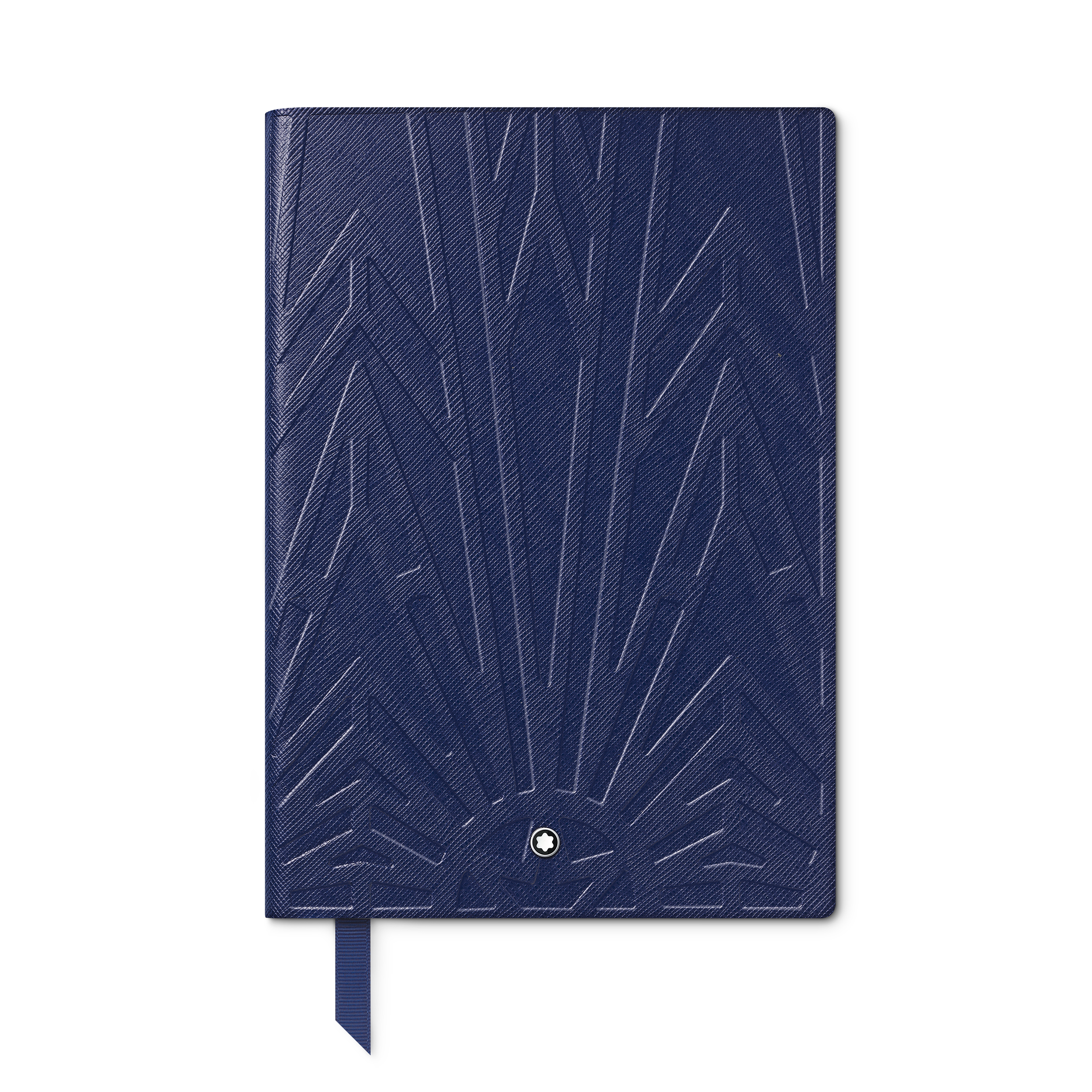 Montblanc - Large Notebook  Meisterstück The Origin Collection  Lined Pages - Leather - Mb133087 - Notebooks Blue