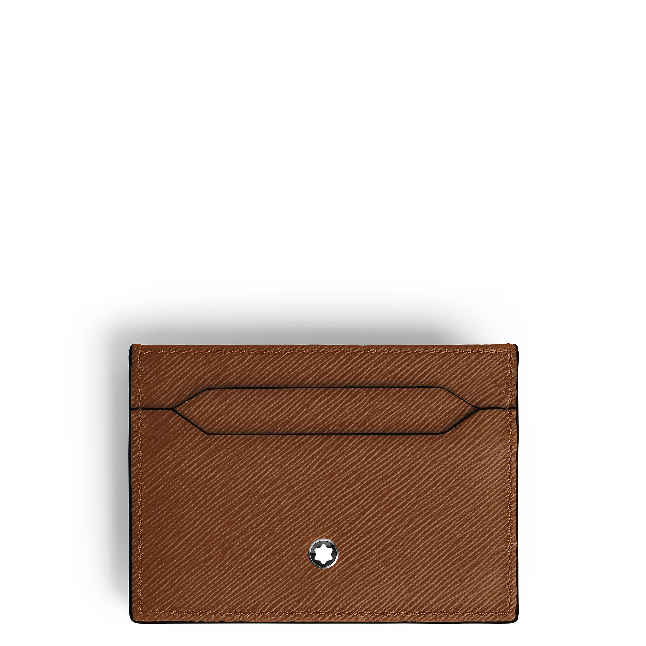 Montblanc - Card Holder 5Cc In Sartorial Leather - Leather - Mb221128 - Card Holders   Fauve