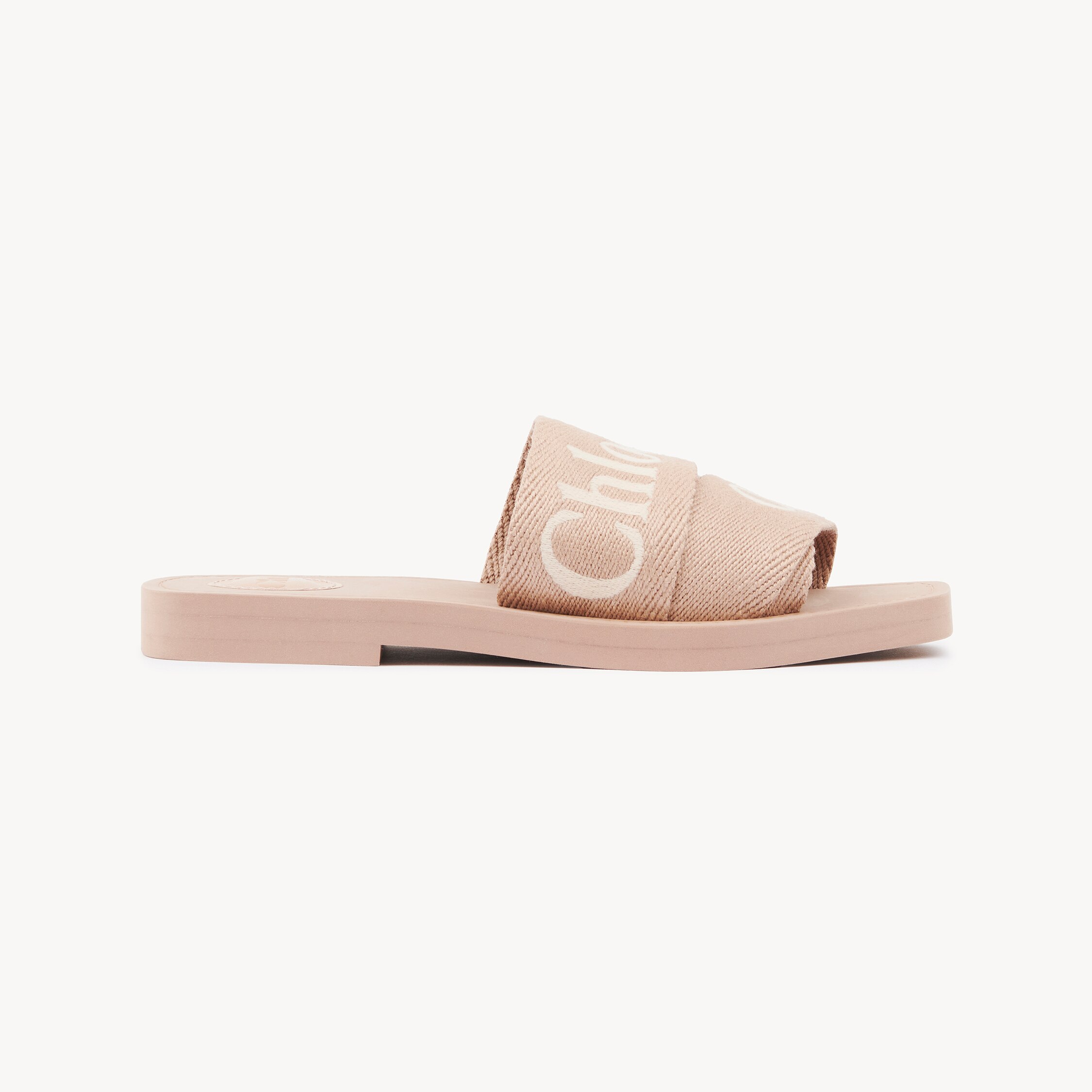 Chloé Woody Mule In Pink