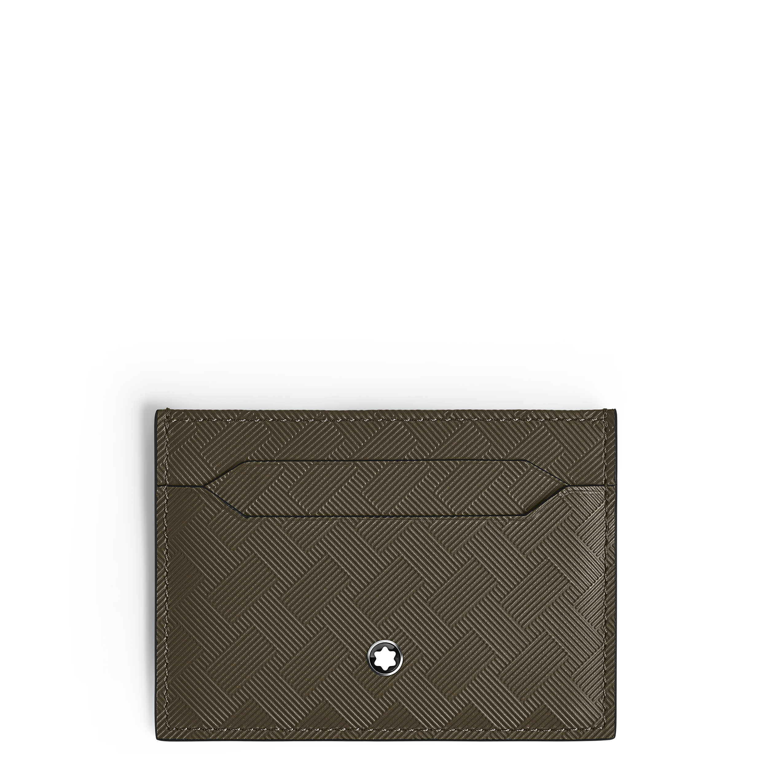 Montblanc - Card Holder 5Cc In Extreme Leather - Leather - Mb221422 - Card Holders   Khaki