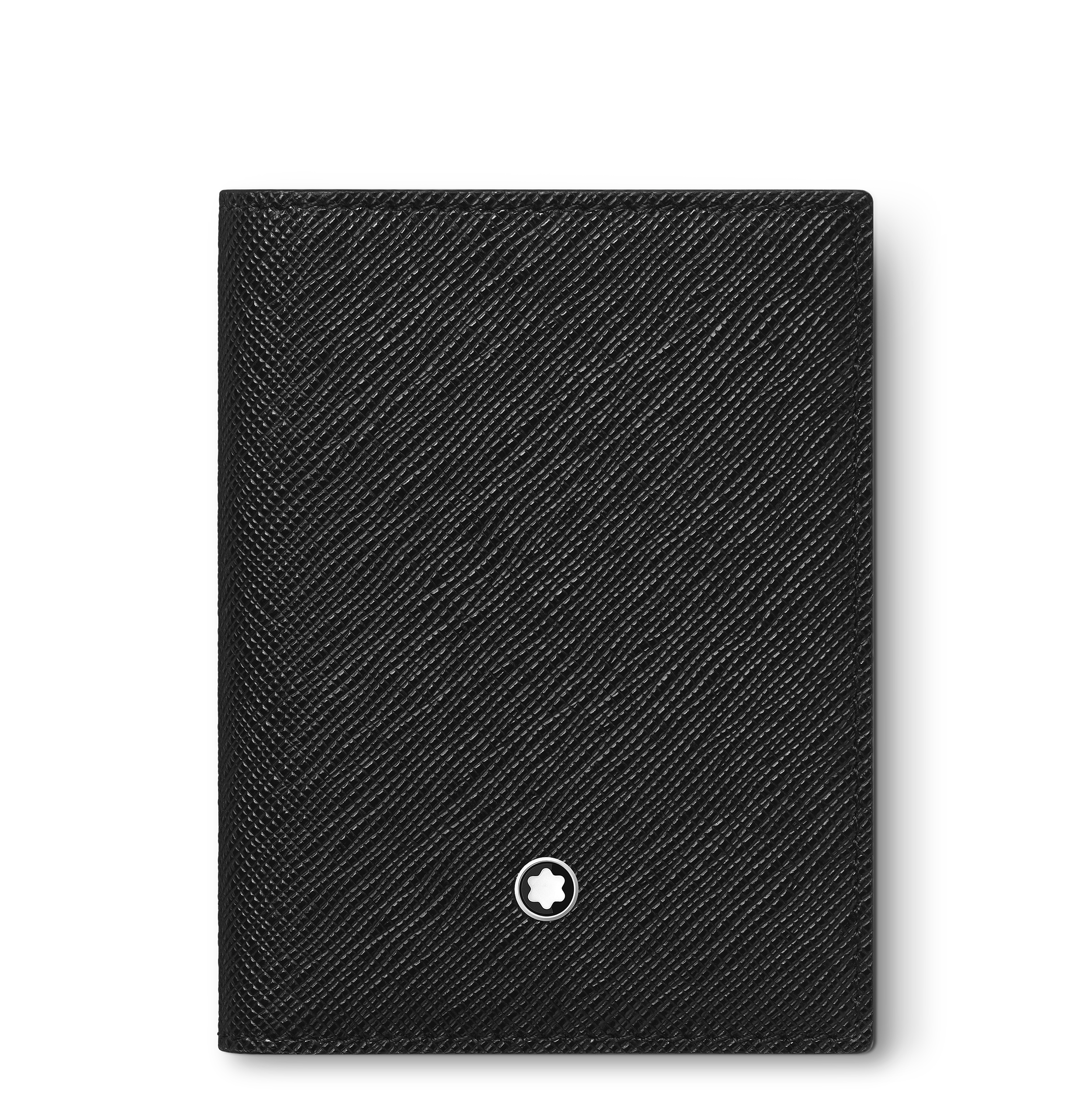 Montblanc - Card Holder 4Cc In Sartorial Leather - Leather - Mb130322 - Card Holders   Black