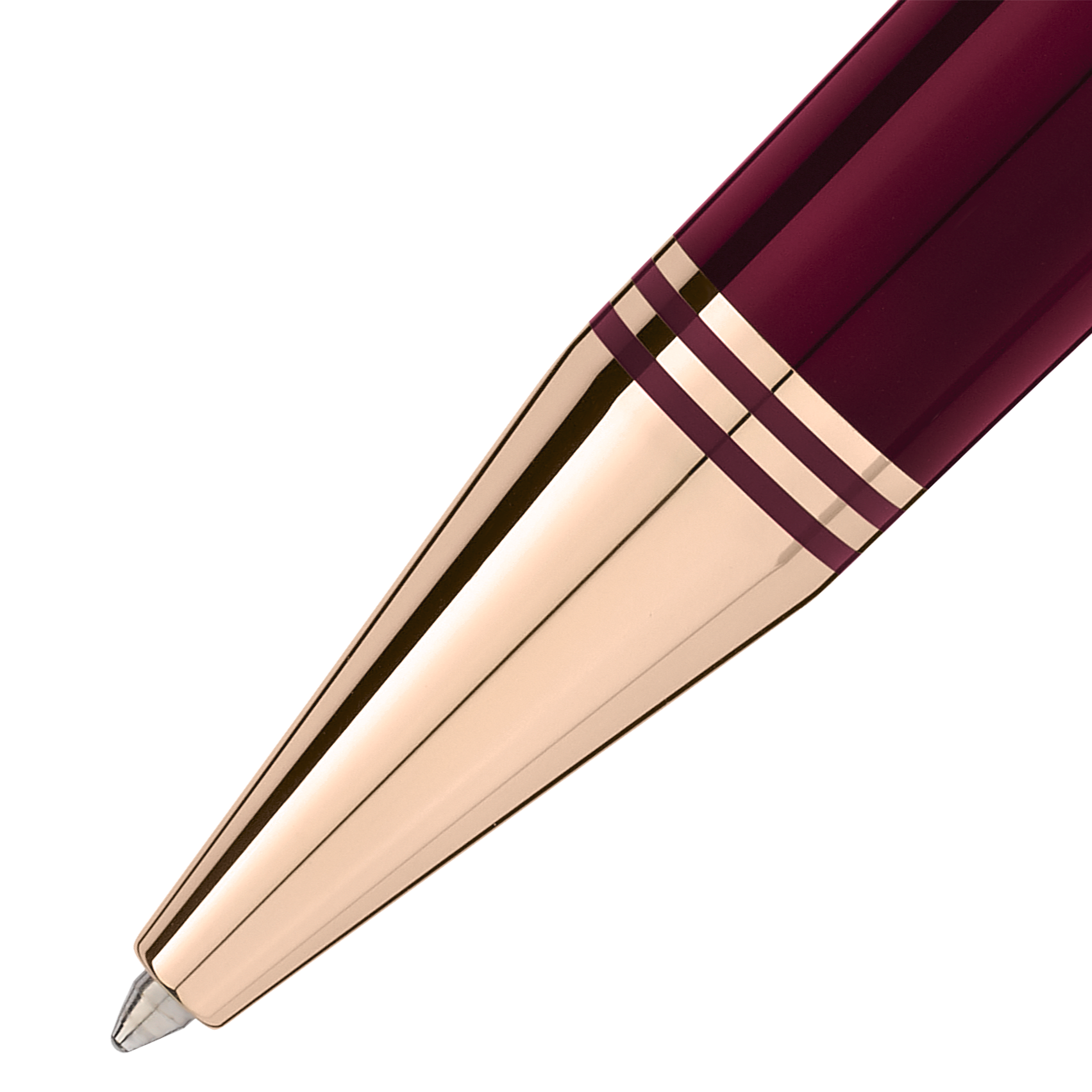  Montblanc - Bolígrafo Great Characters John F. Kennedy Edición Especial Burdeos - Burgundy Red - Resina Preciosa - Mb132126 - Bolígrafos 