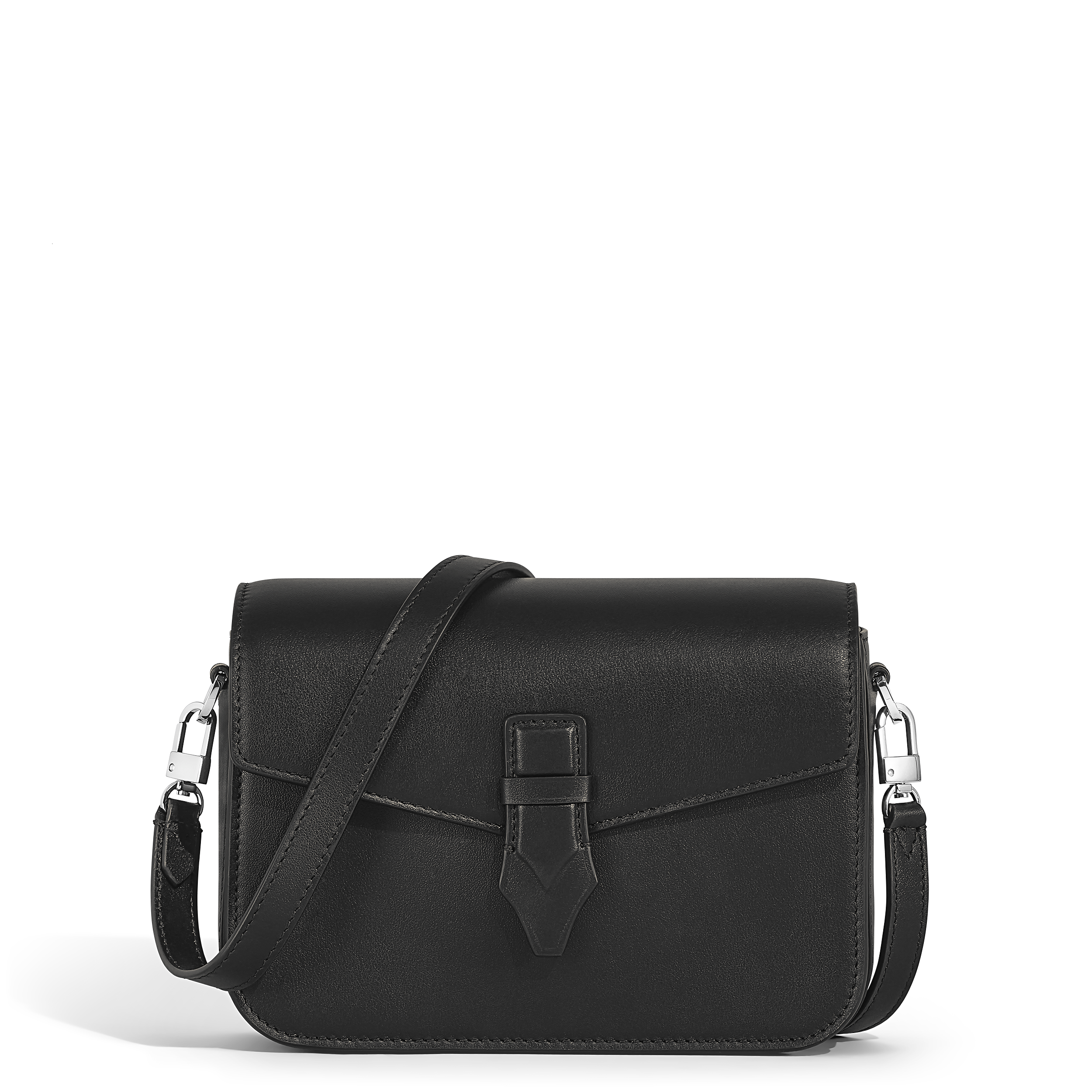 Montblanc - Nib Crossbody Bag In Soft Leather - Leather - Mb199831 - Messengers   Black