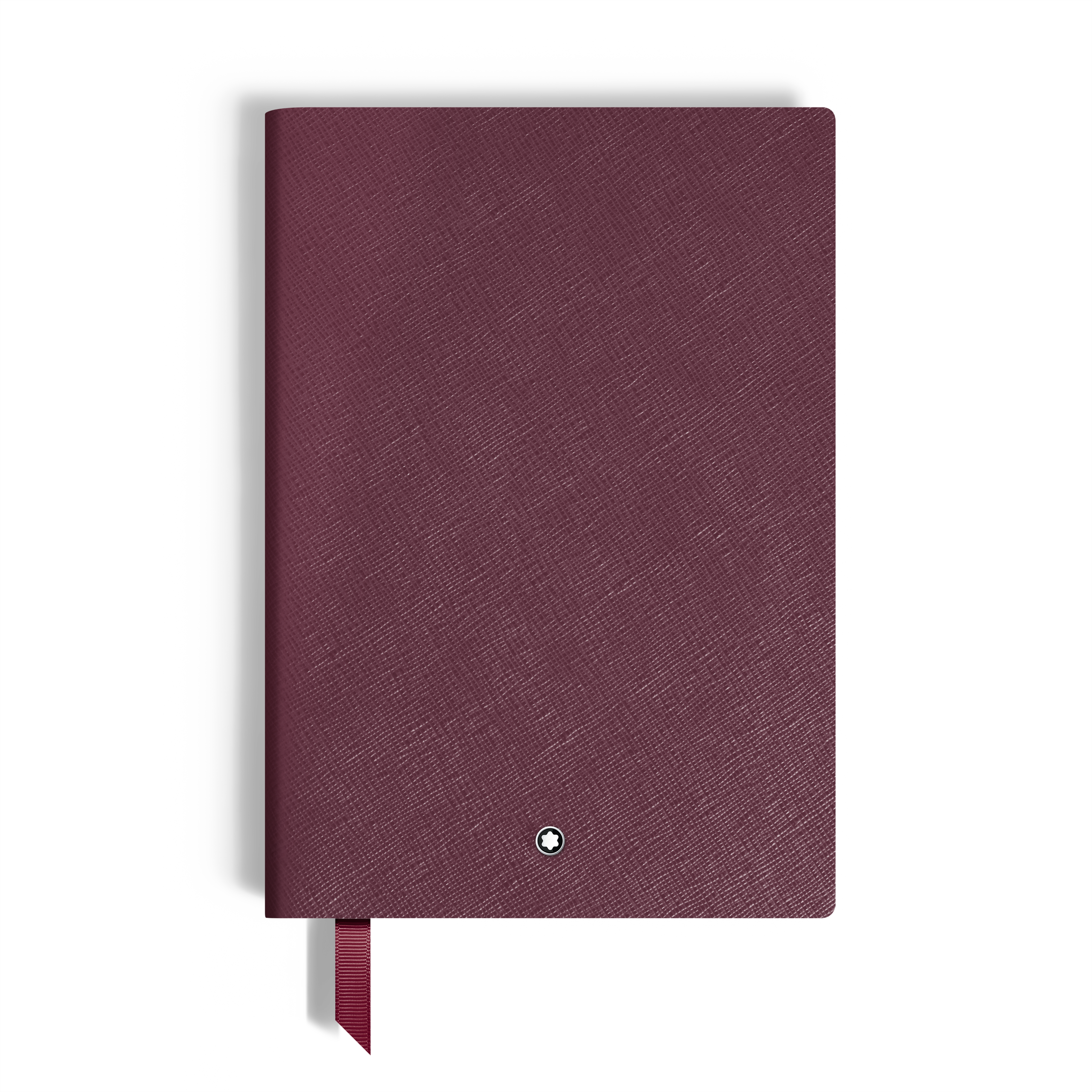 Montblanc - Medium Notebook In Sartorial Leather  Lined Pages - Paper - Mb134777 - Notebooks   Cassis