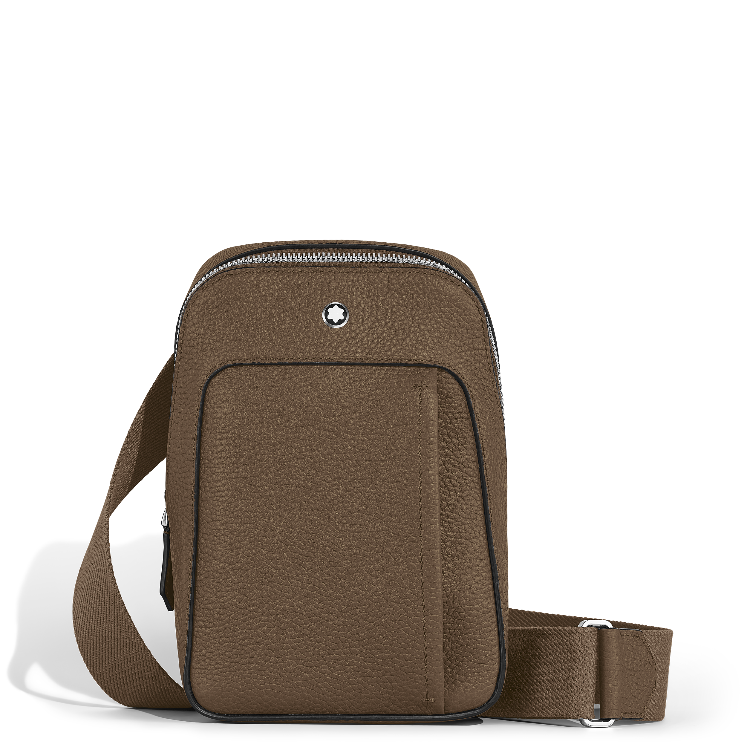 Montblanc - Companion Small On-Body Bag - Leather - Mb220206 - Sling Bags   Noisette