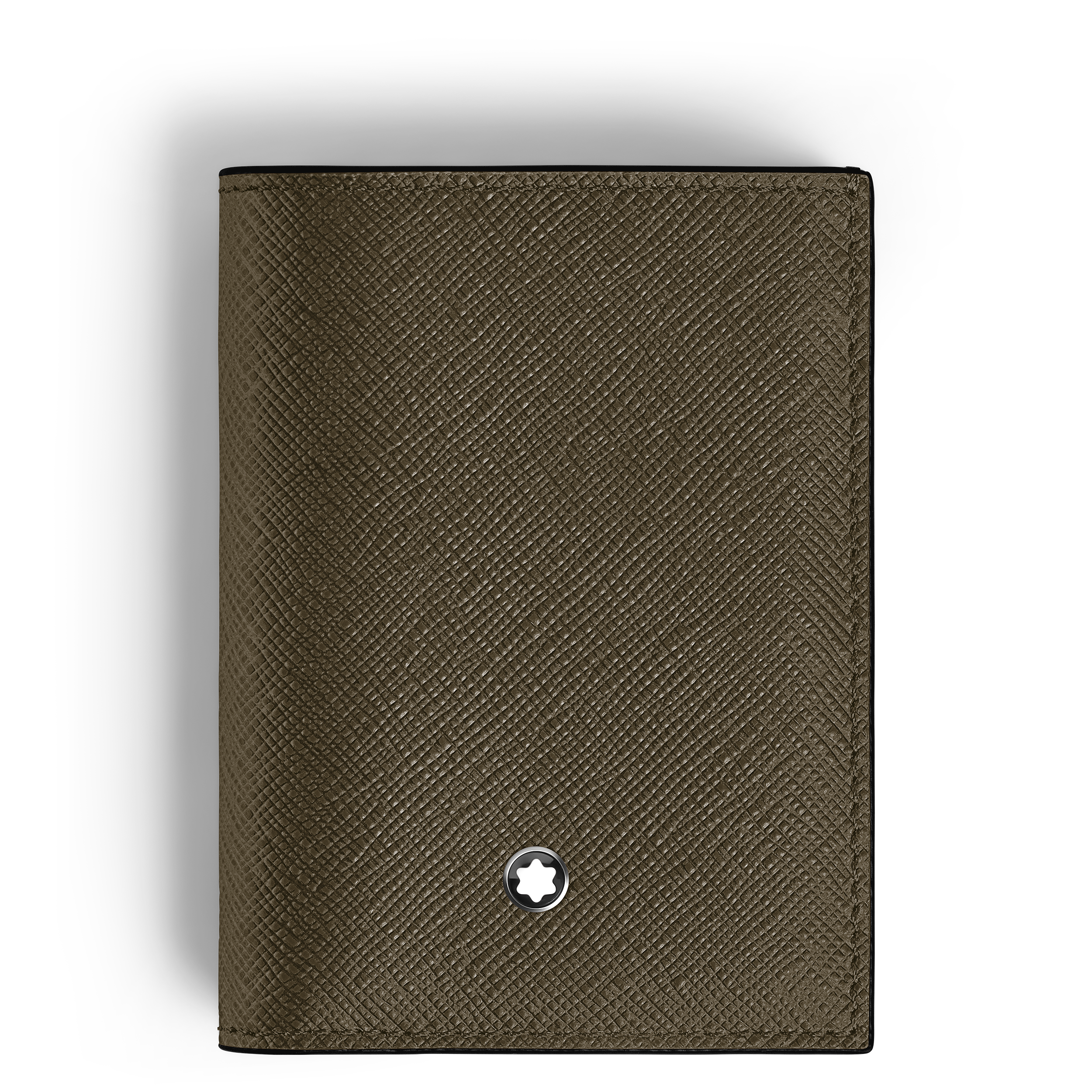 Montblanc - Mini Wallet 4Cc In Sartorial Leather - Leather - Mb221508 - Wallets   Khaki