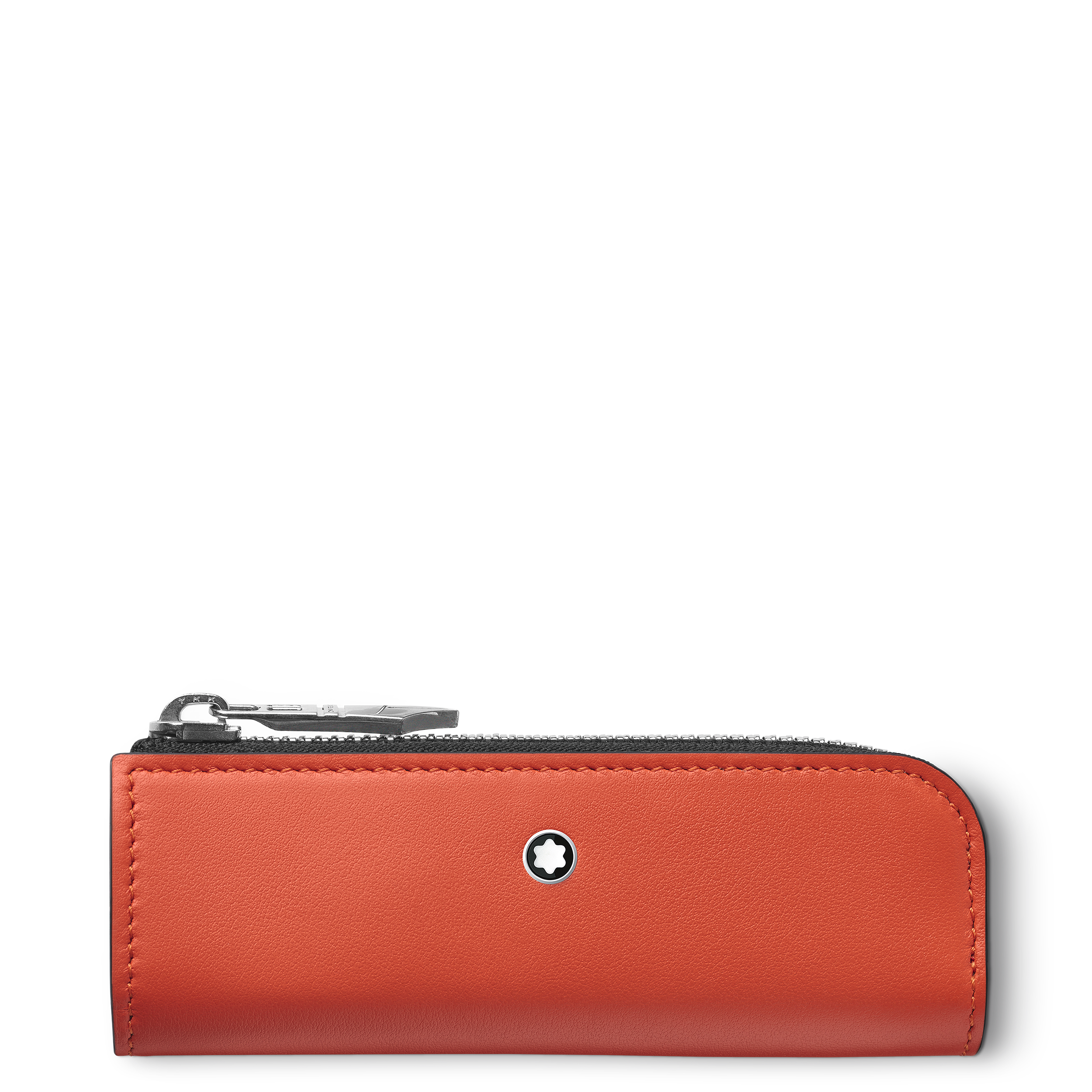 Montblanc - 1-Pen Pouch Heritage Rouge Et Noir Baby In Meisterstück Leather - Leather - Mb129838 - Pen Pouches Orange