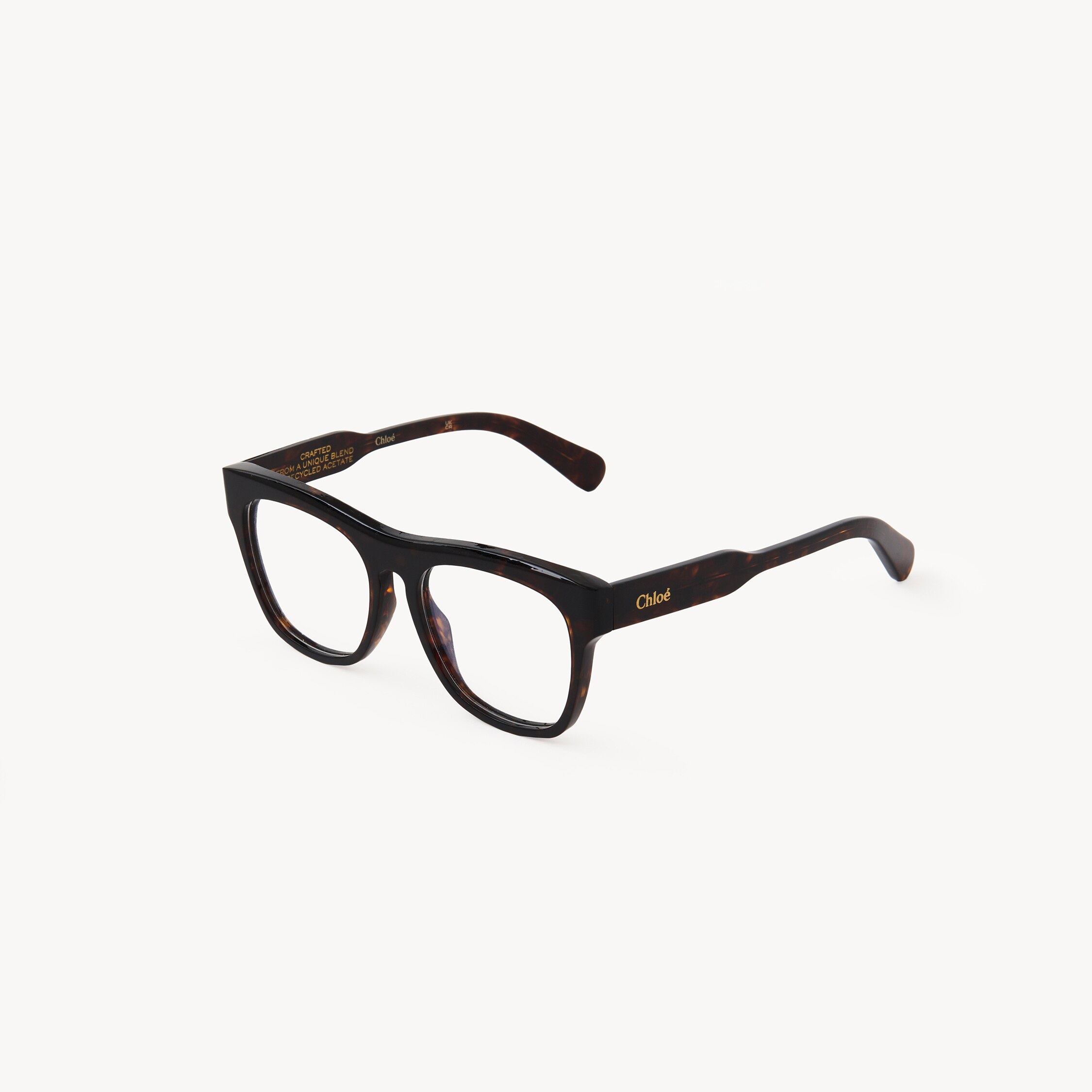 Chloé Gayia Square Eyeglasses In Brown