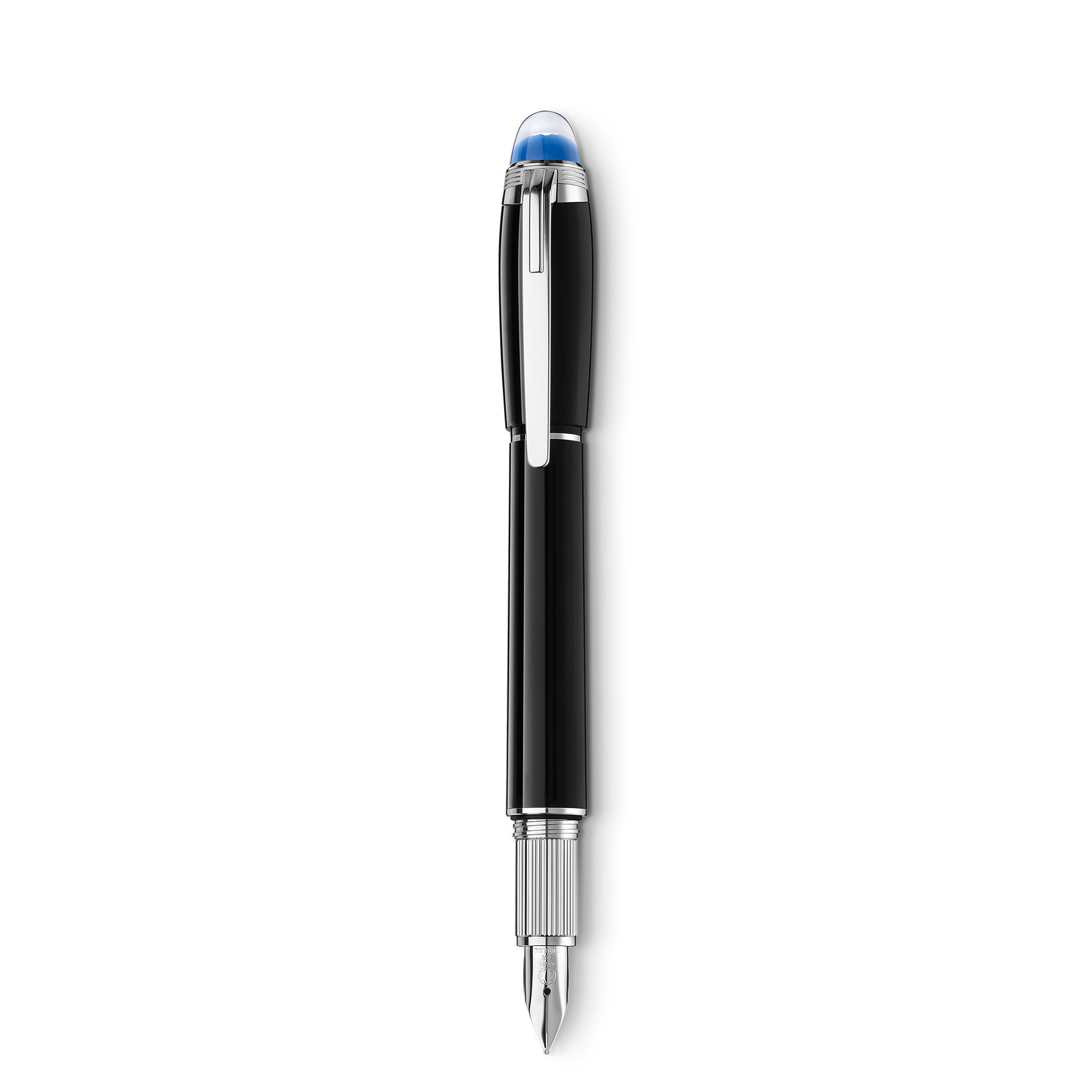 Montblanc - Starwalker Precious Resin Fountain Pen Piston Converter - Precious Resin - Mb132533 - Fountain Pens Black