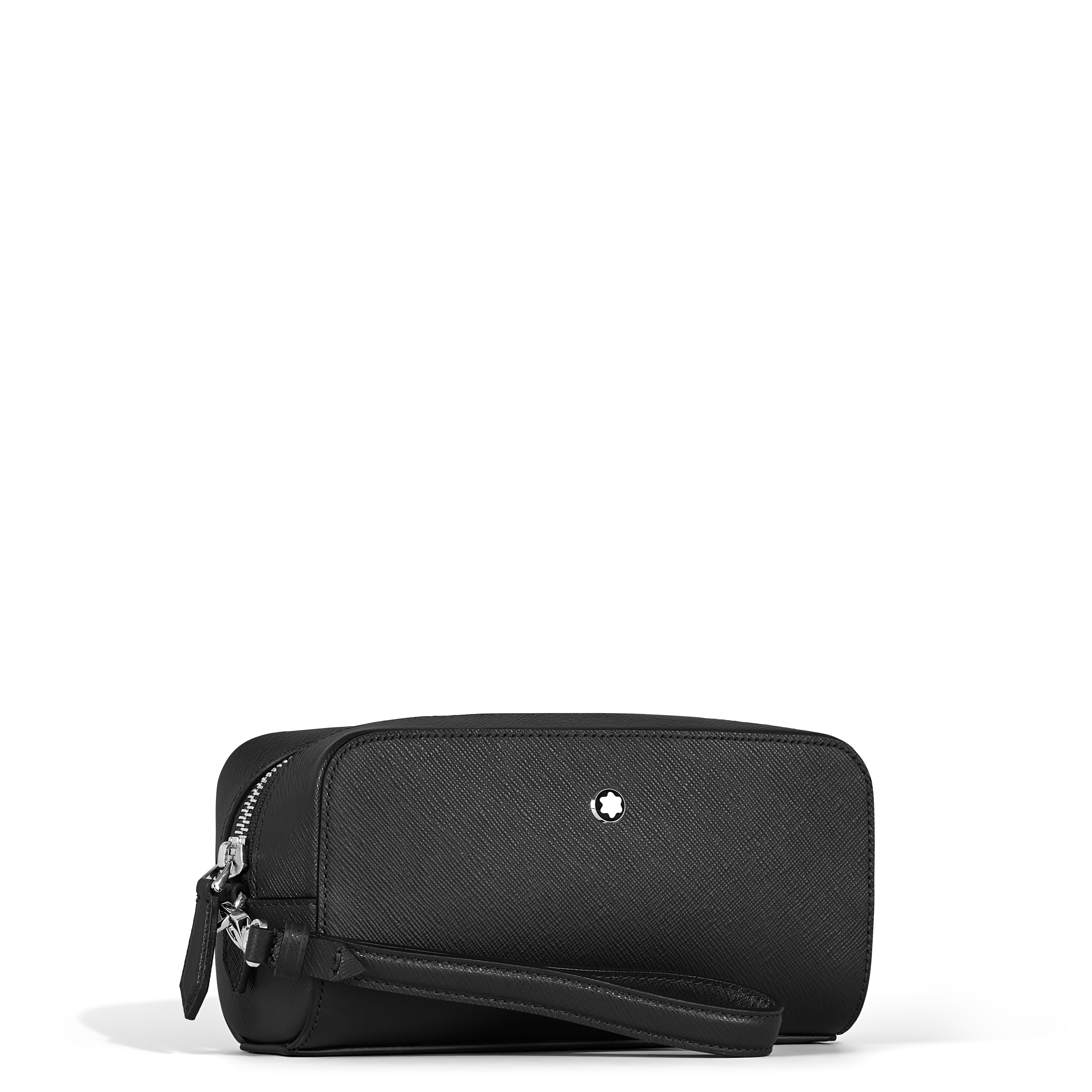  Montblanc - Trousse Da Toilette Piccola In Pelle Sartorial - Nero - Pellame - Mb221572 - Trousse Da Toilette 