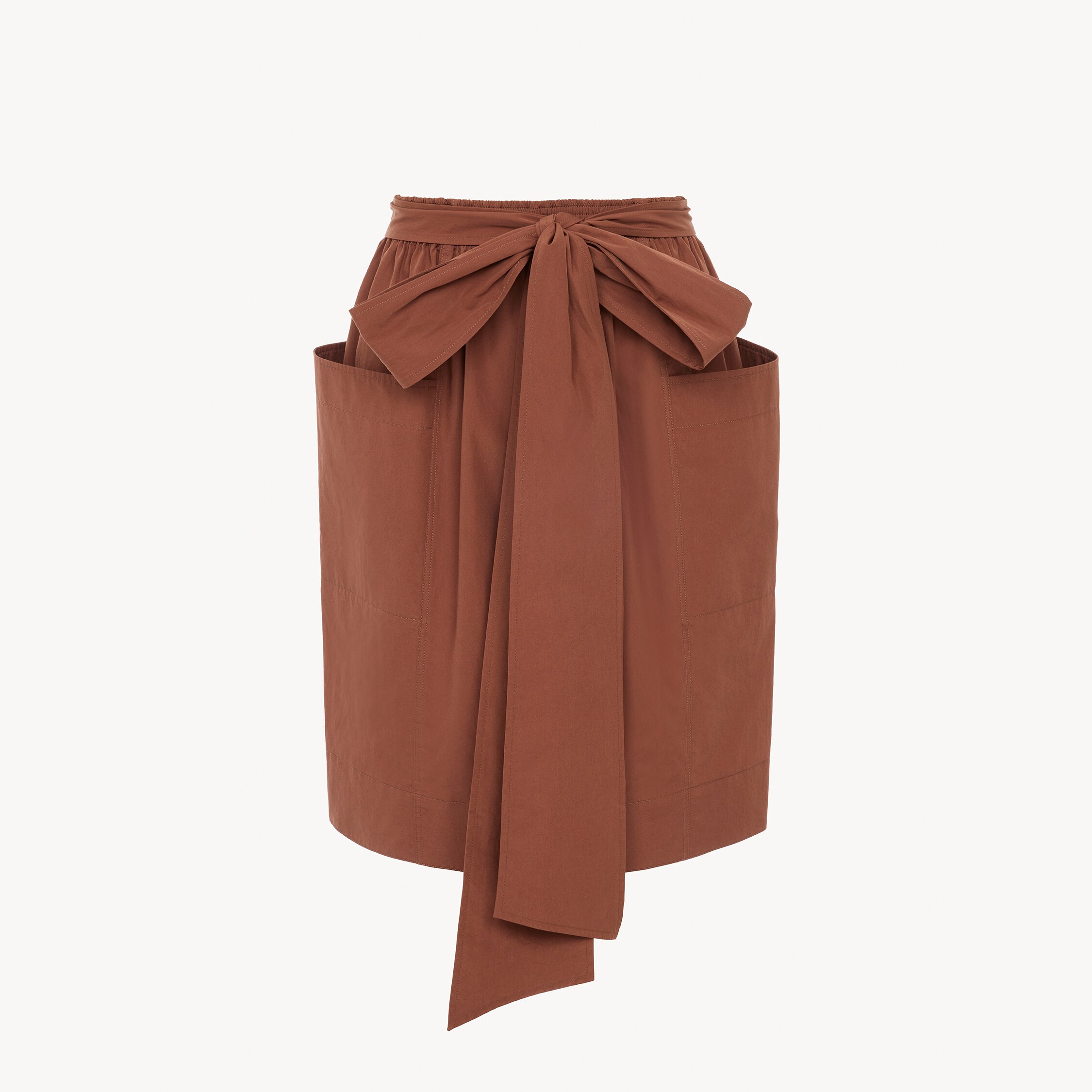 Chloé Pencil skirt in cotton poplin