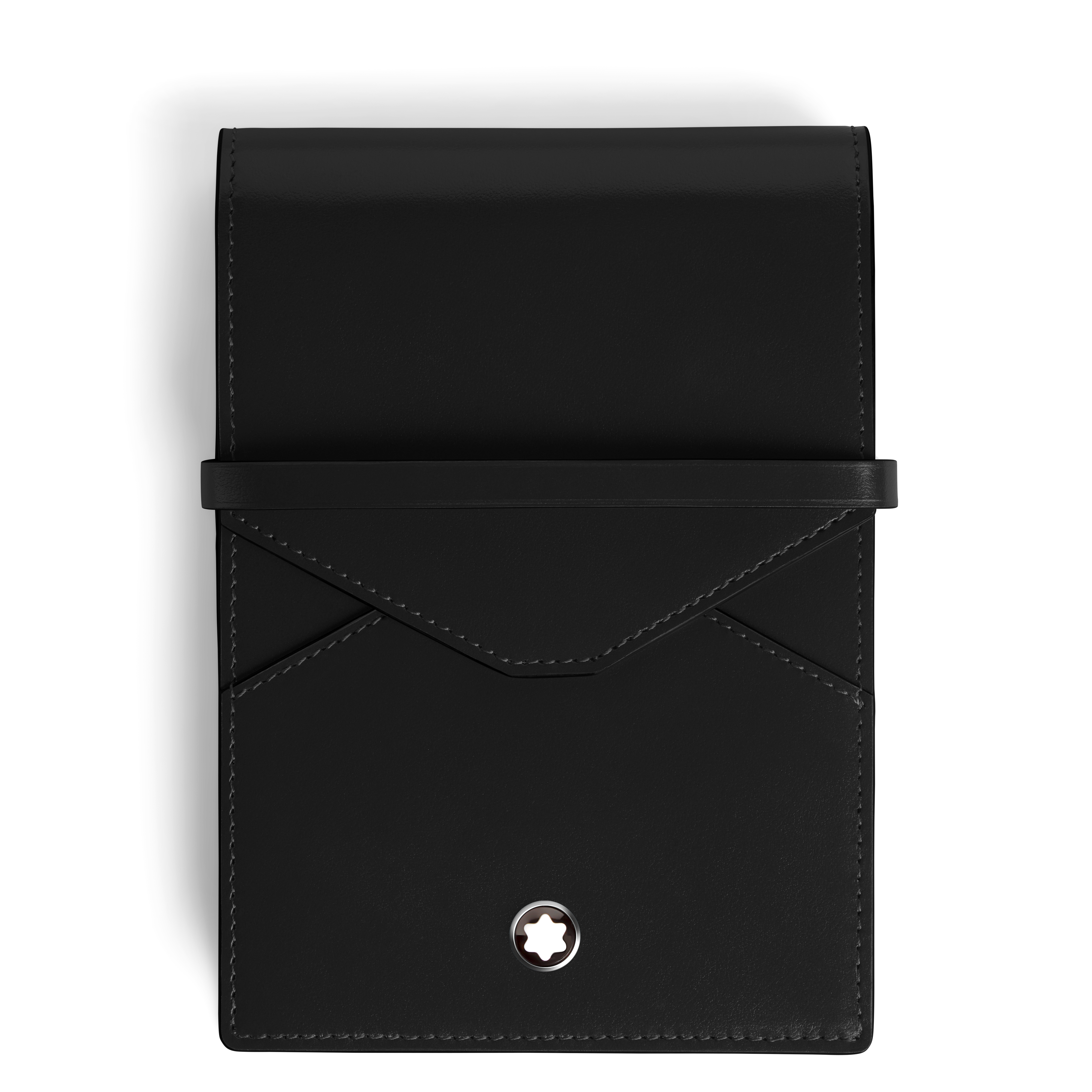 Montblanc - Envelope 5-Pen Pouch - Leather - Mb199335 - Pen Pouches   Black