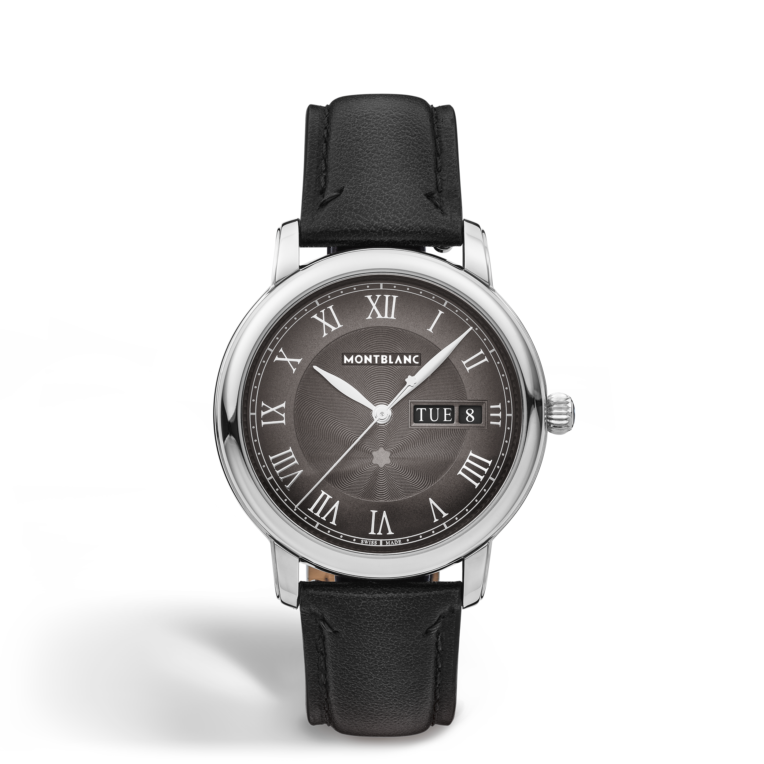Montblanc - Star Legacy Automatic Day & Date 39 Mm - Steel - Mb134296 - Watch   Anthracite