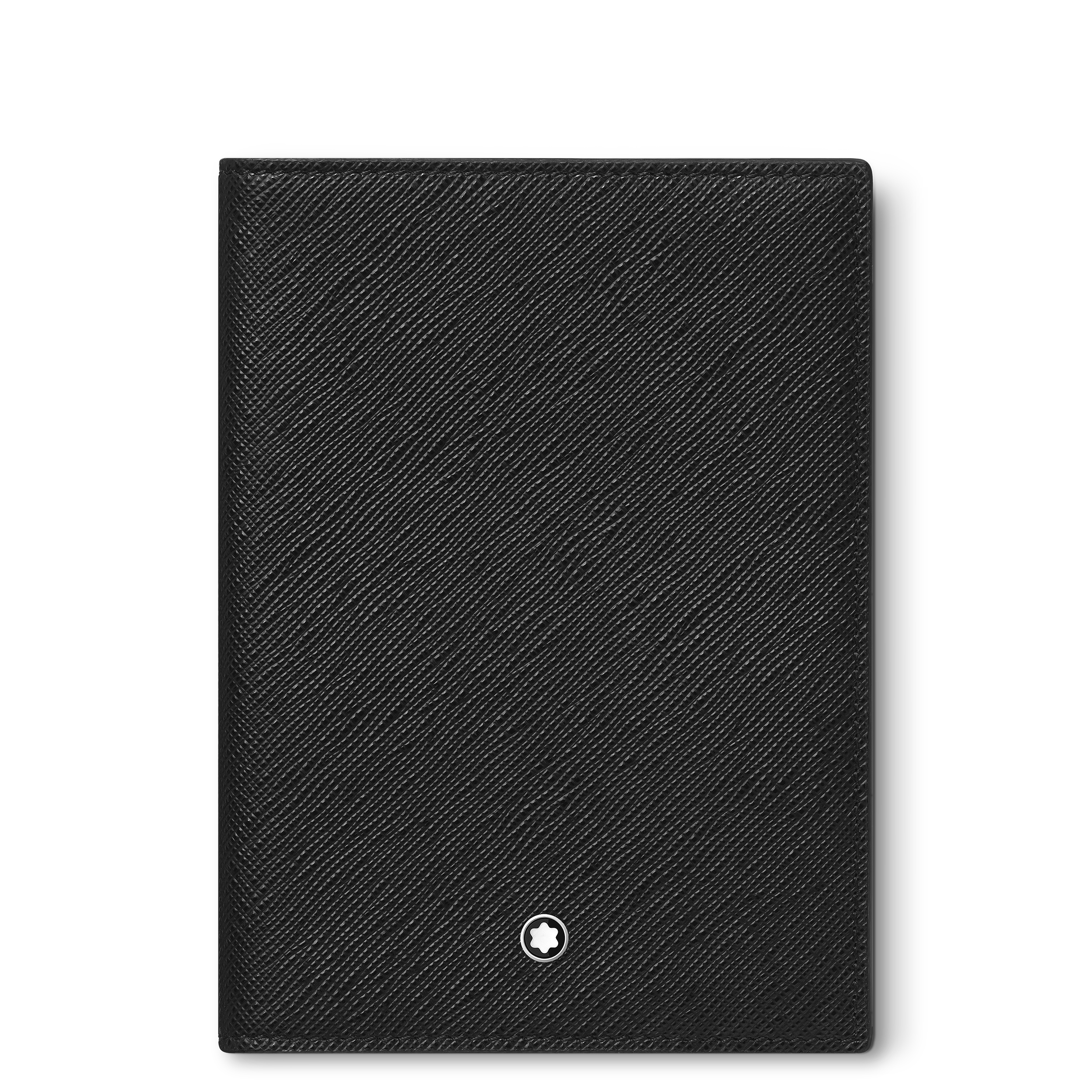 Montblanc - Passport Holder In Sartorial Leather - Leather - Mb130746 - Passport Holders   Black