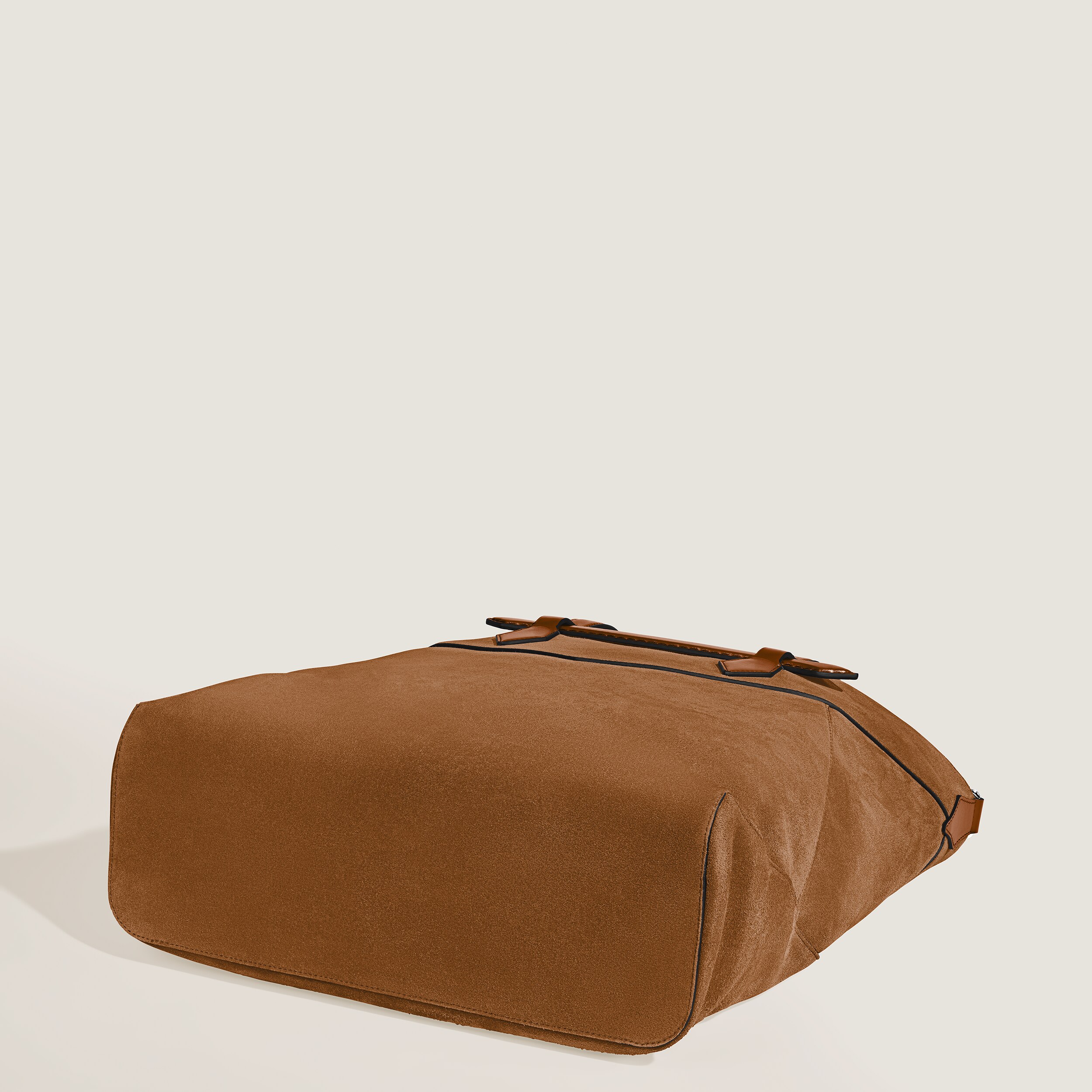  Montblanc - Tragetasche Montblanc Envelope - Karamell - Leder - Mb221672 - Tragetaschen 