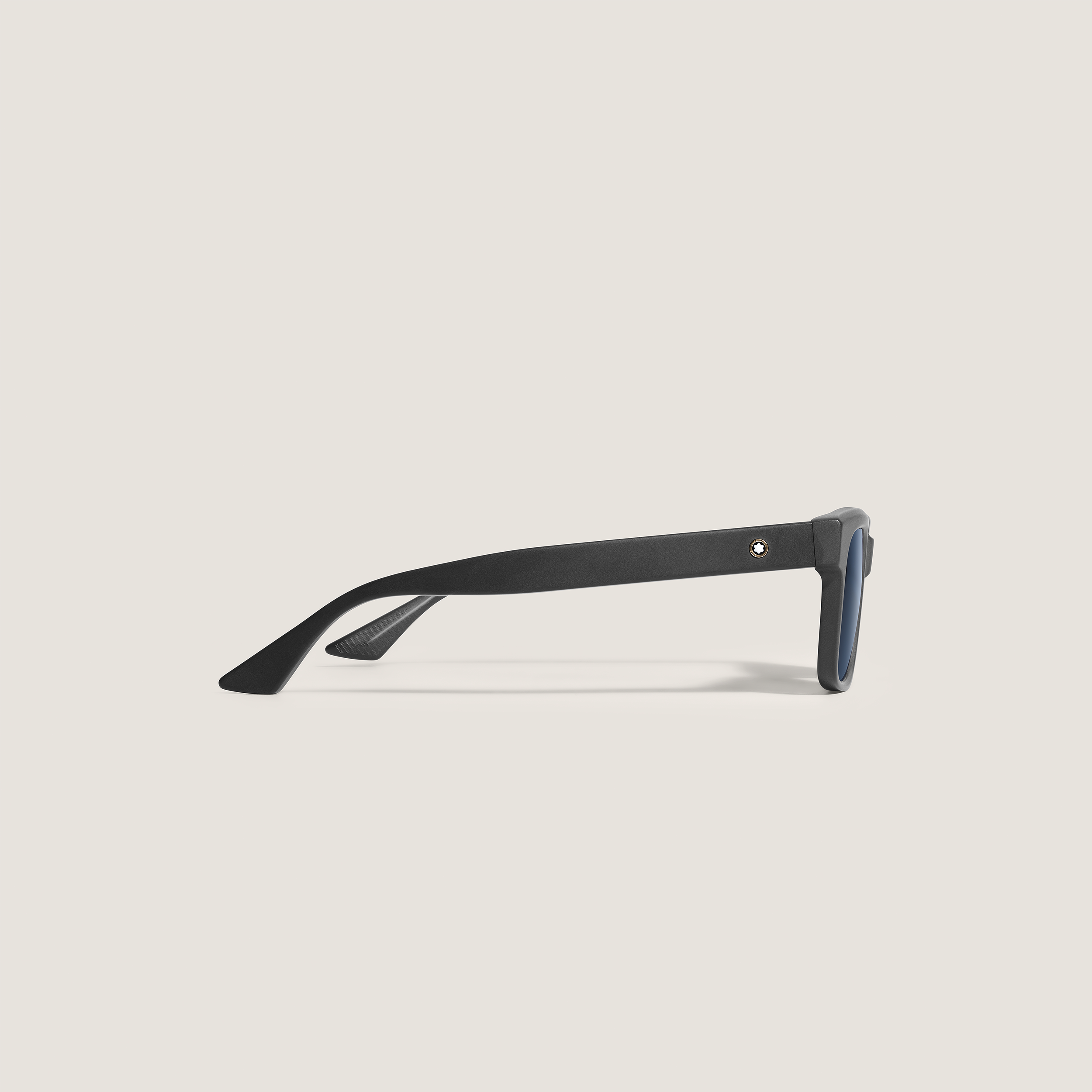  Montblanc - Occhiali Da Sole Quadrati Con Montatura In Acetato Nero - Nero - Acetato - Mb135575 - Occhiali Da Sole 